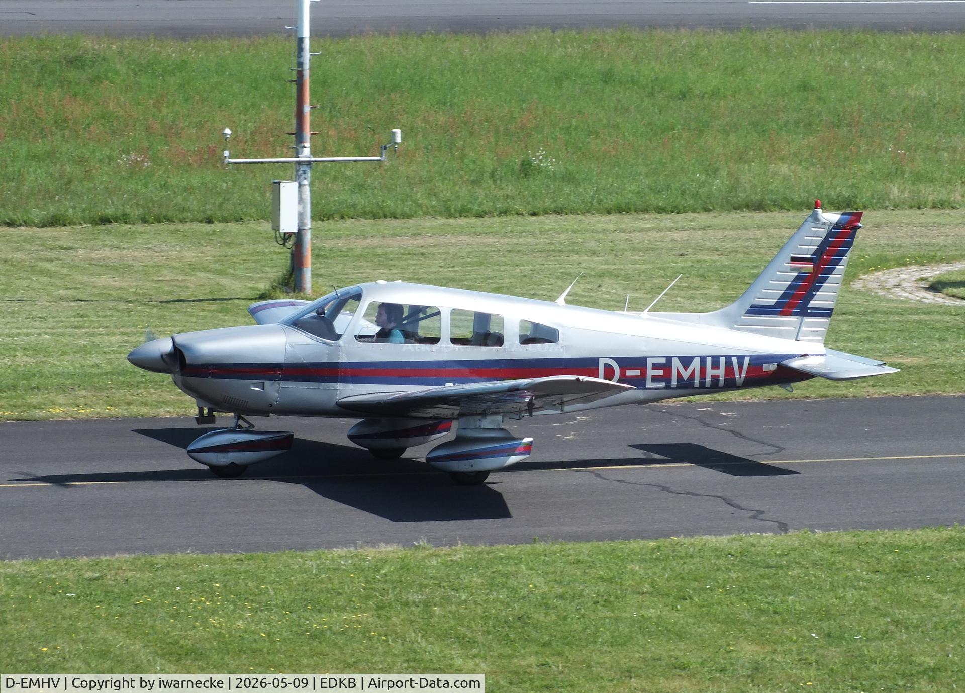 Aircraft D-EMHV, 1978 Piper PA-28-181 Archer II, c/n 28-7990253, Piper PA-28-181 Archer II at Bonn-Hangelar airfield '2605, at EDKB, photo by iwarnecke