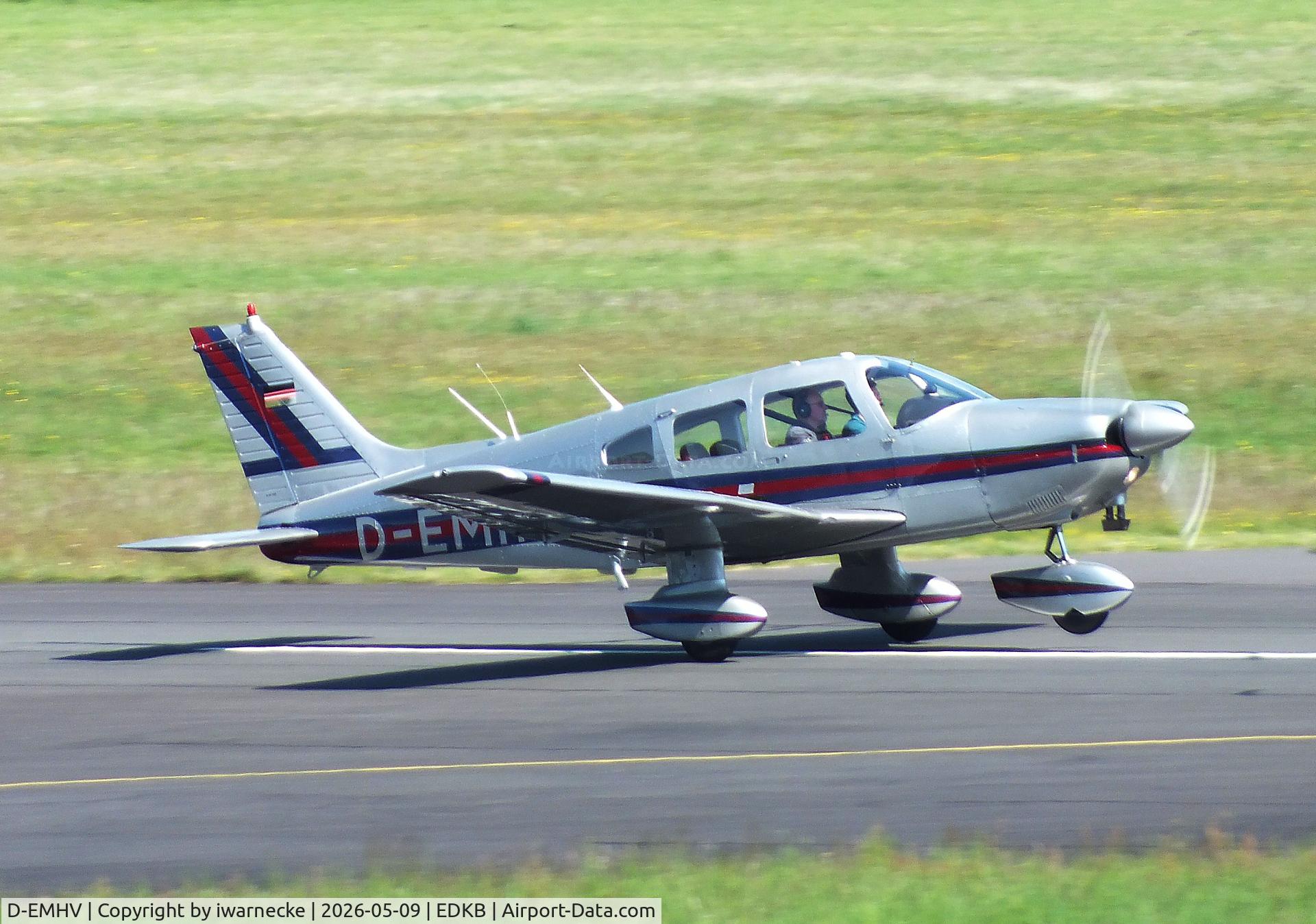 Aircraft D-EMHV, 1978 Piper PA-28-181 Archer II, c/n 28-7990253, Piper PA-28-181 Archer II at Bonn-Hangelar airfield '2605, at EDKB, photo by iwarnecke