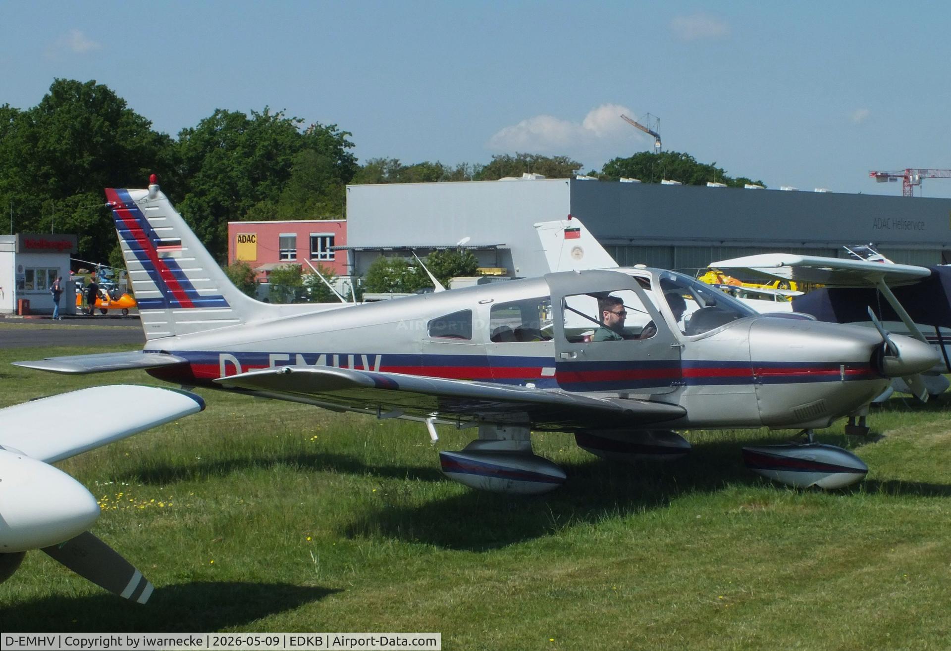 Aircraft D-EMHV, 1978 Piper PA-28-181 Archer II, c/n 28-7990253, Piper PA-28-181 Archer II at Bonn-Hangelar airfield '2605, at EDKB, photo by iwarnecke