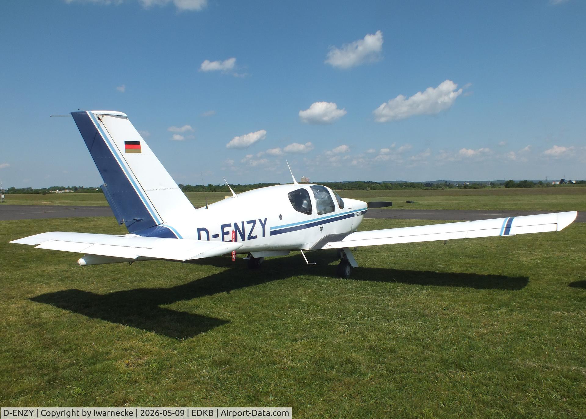 Aircraft D-ENZY, 1990 Socata TB-20 Trinidad, c/n 1184, Socata TB-20 Trinidad at Bonn-Hangelar airfield '2605, at EDKB, photo by iwarnecke