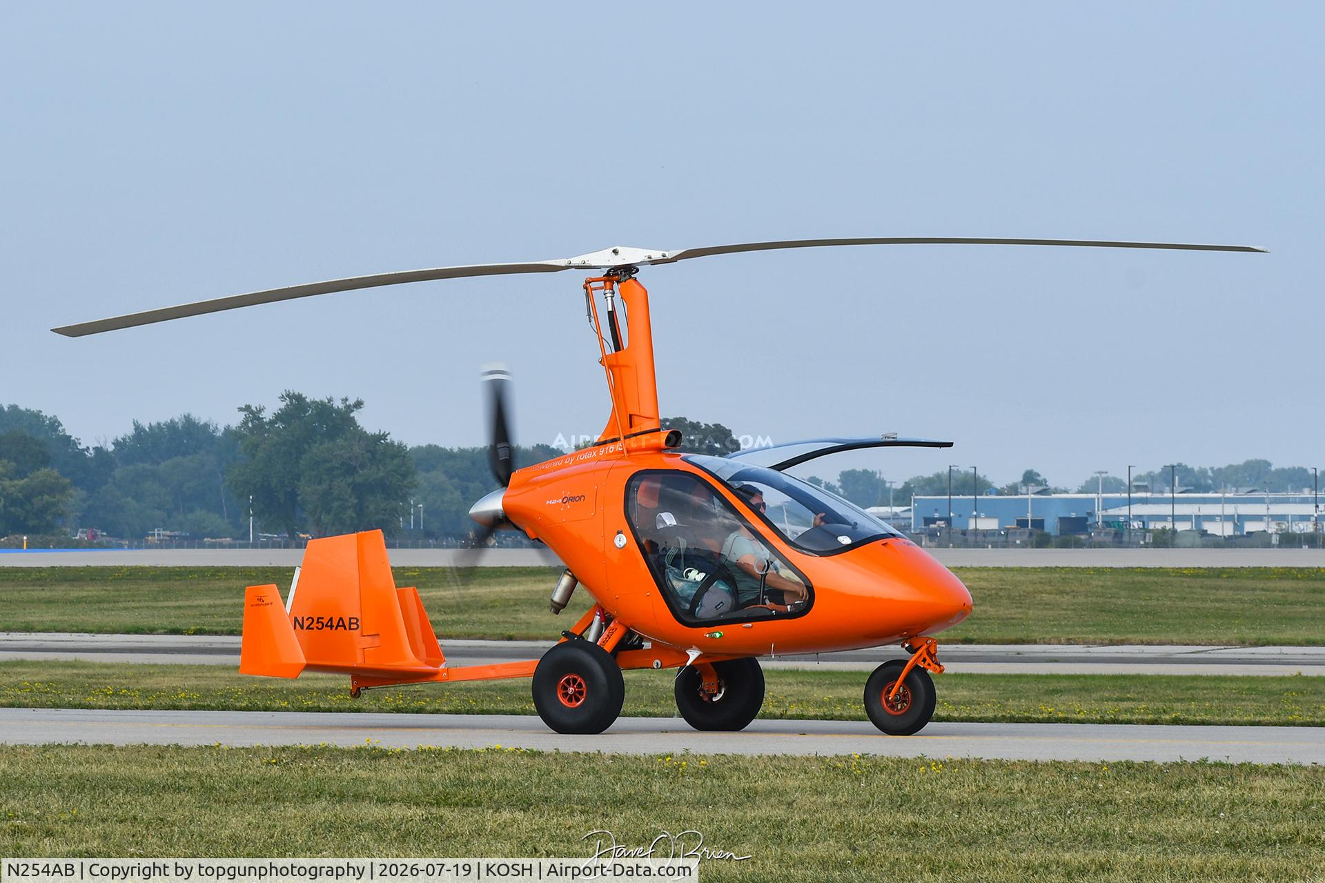 Aircraft N254AB, 2024 Magni Gyro M24 Xtreme, c/n 24245187, Oshkosh 26, at KOSH, photo by topgunphotography