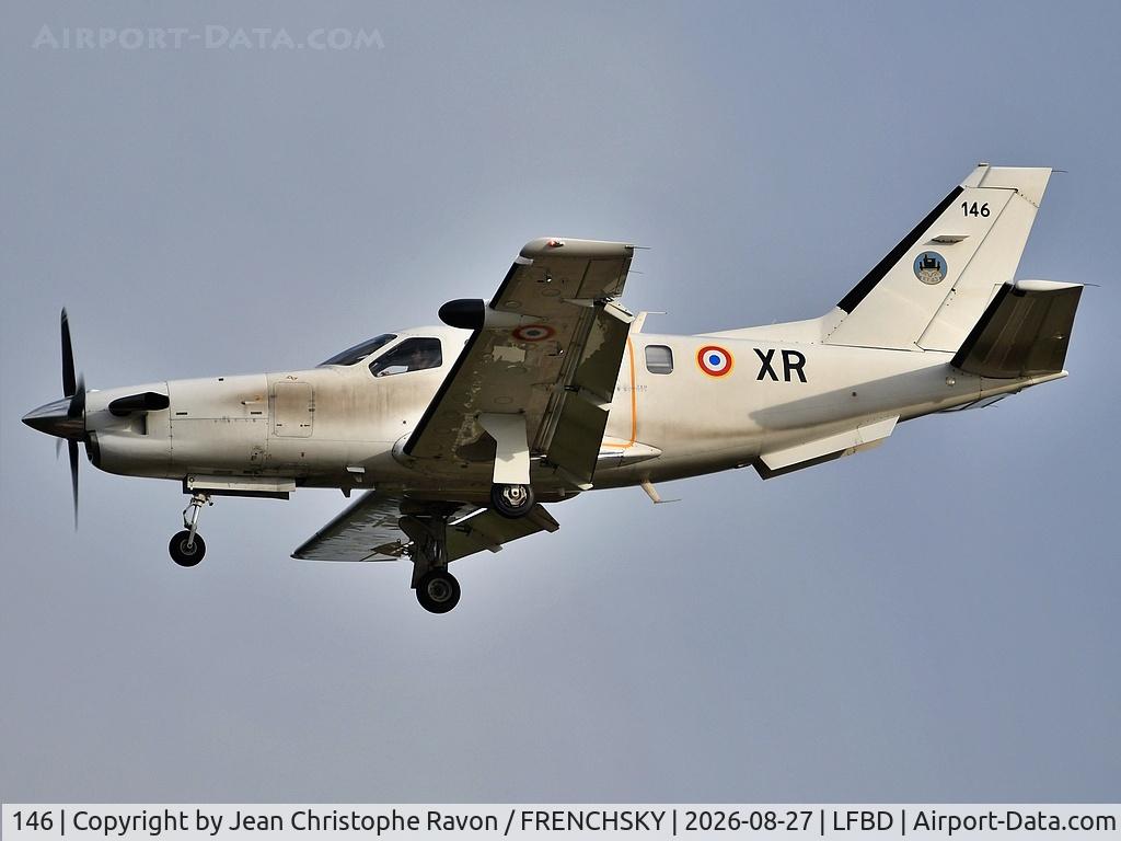 Aircraft 146, 1999 Socata TBM-700A, c/n 146, COTAM 3883, at LFBD, photo by Jean Christophe Ravon / FRENCHSKY