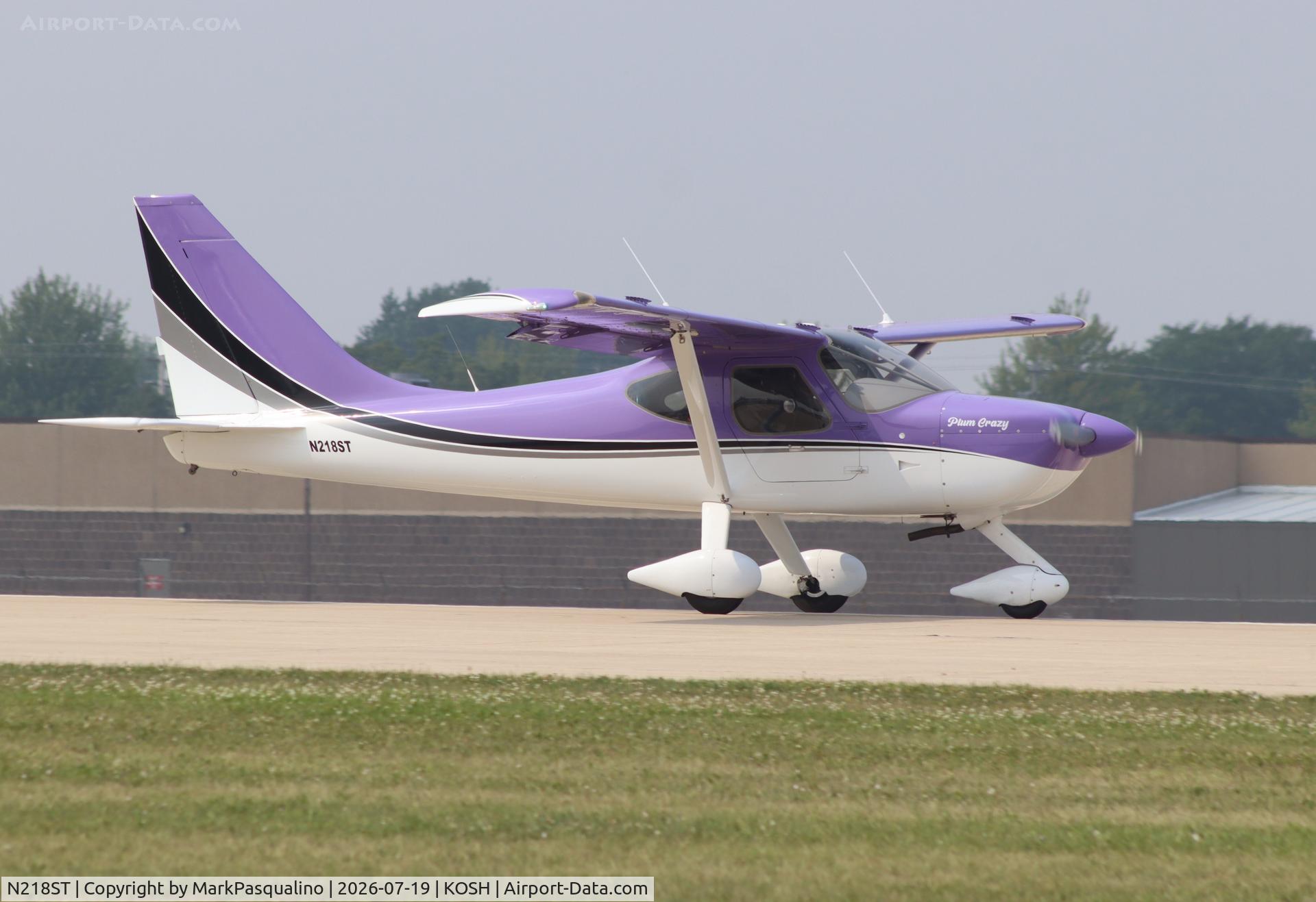Aircraft N218ST, 2019 Glasair GS-2 Sportsman 2+2, c/n 7478, Glasair GS-2 Sportsman, at KOSH, photo by MarkPasqualino