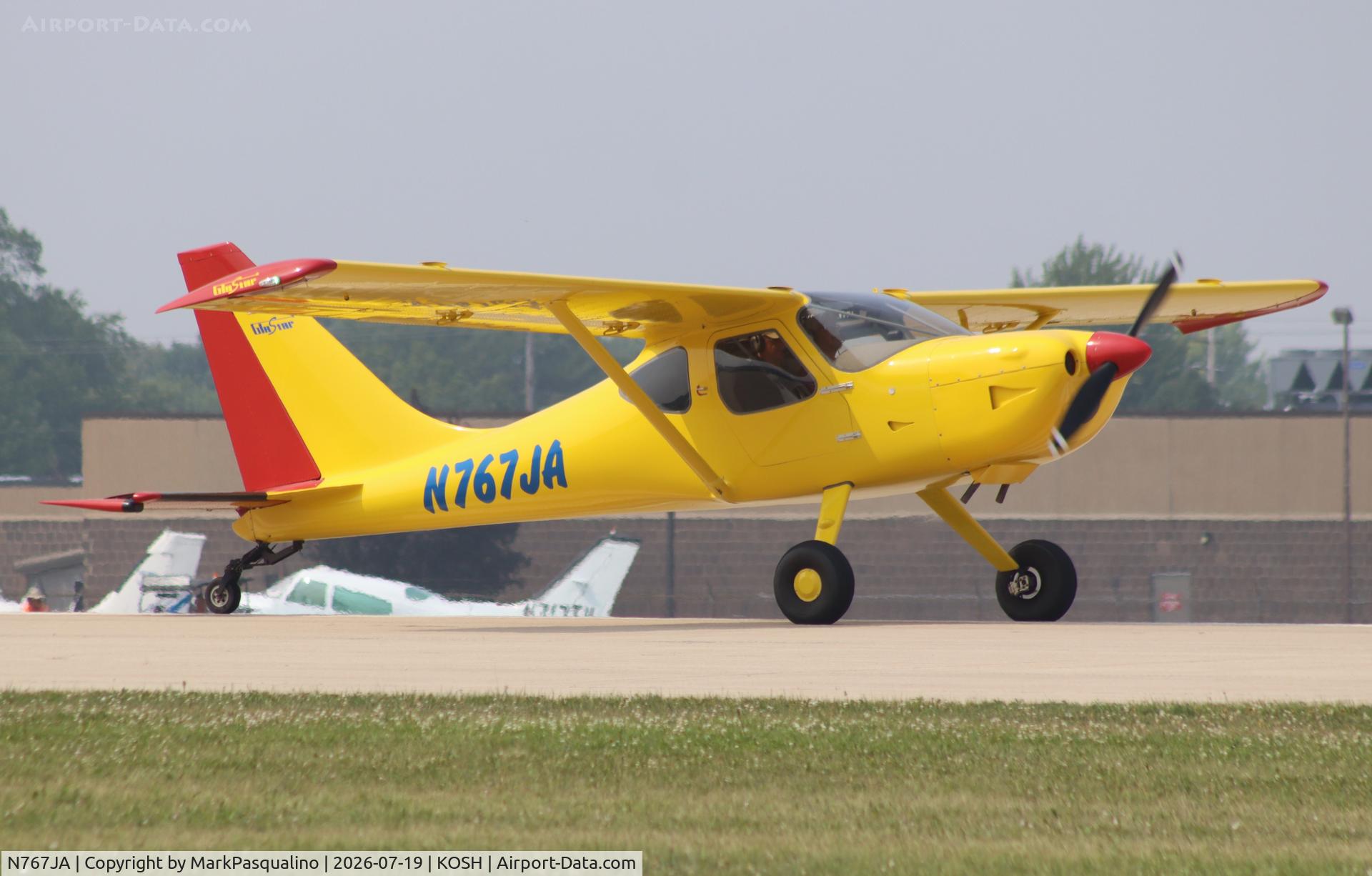 Aircraft N767JA, 2004 Stoddard-Hamilton Glastar, c/n 5848, Glastar, at KOSH, photo by MarkPasqualino