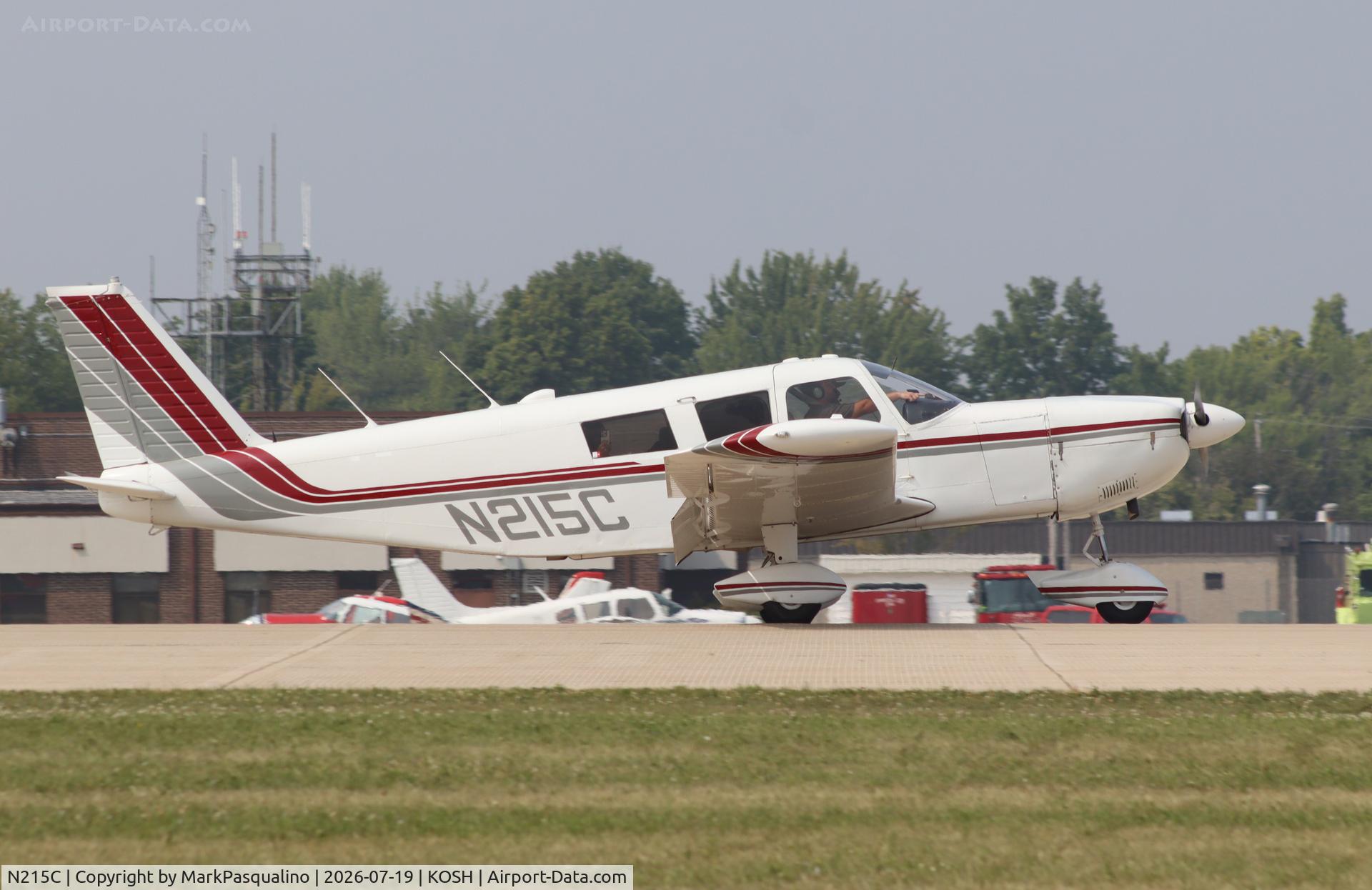 Aircraft N215C, 1966 Piper PA-32-260 Cherokee Six, c/n 32-501, Piper PA-32-260, at KOSH, photo by MarkPasqualino
