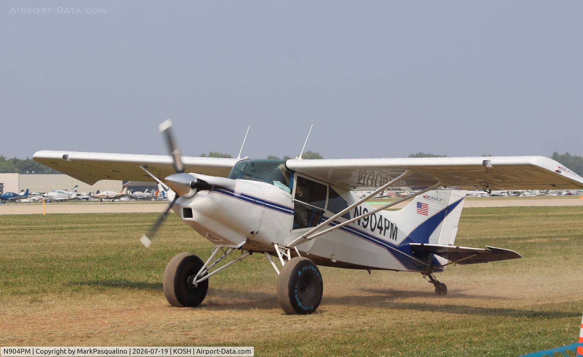 Aircraft N904PM, 1977 Maule M-5-235C Lunar Rocket, c/n 7090C, Maule M-5-235C, at KOSH, photo by MarkPasqualino