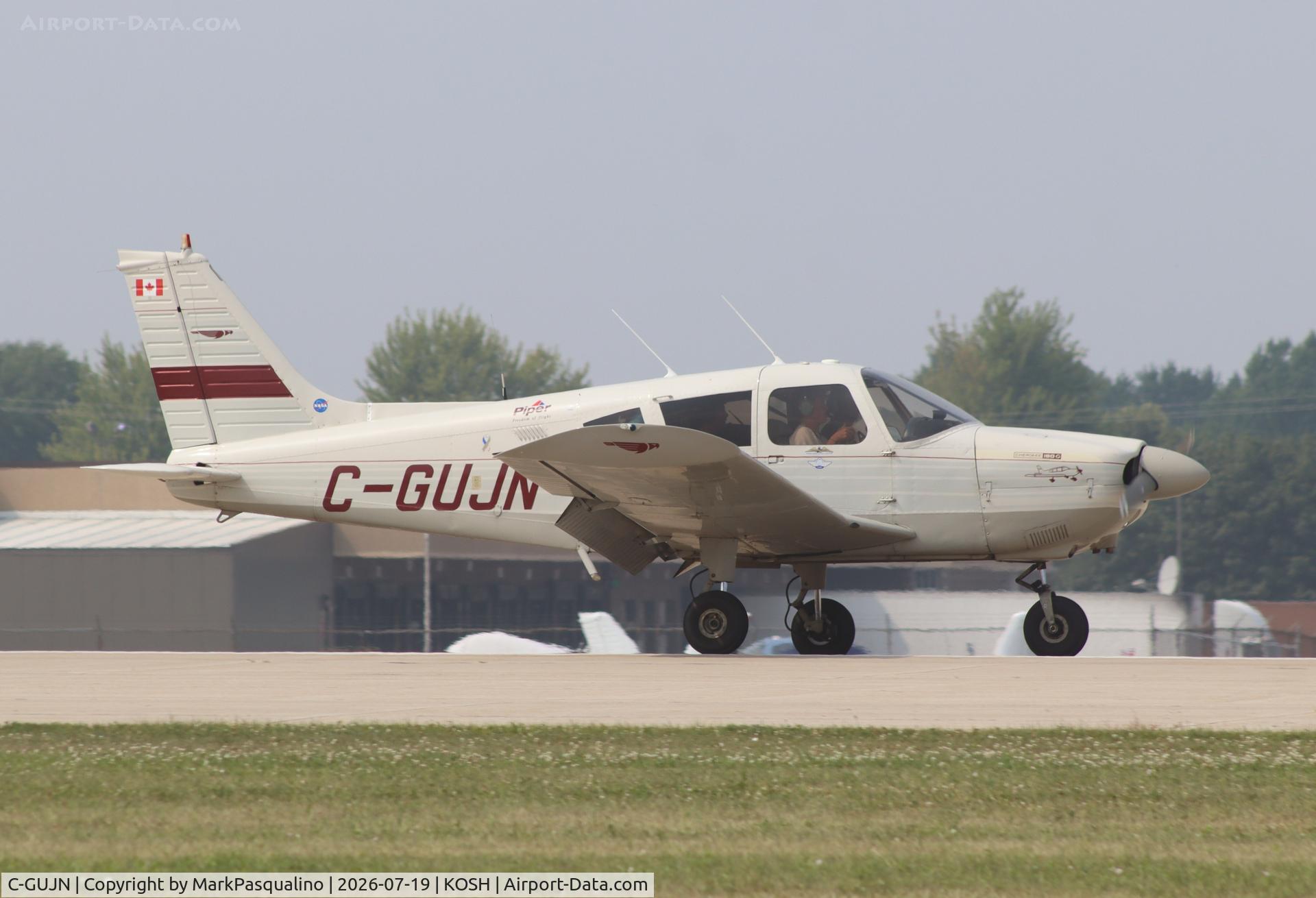 Aircraft C-GUJN, 1972 Piper PA-28-180, c/n 28-7205135, Piper PA-28-180, at KOSH, photo by MarkPasqualino