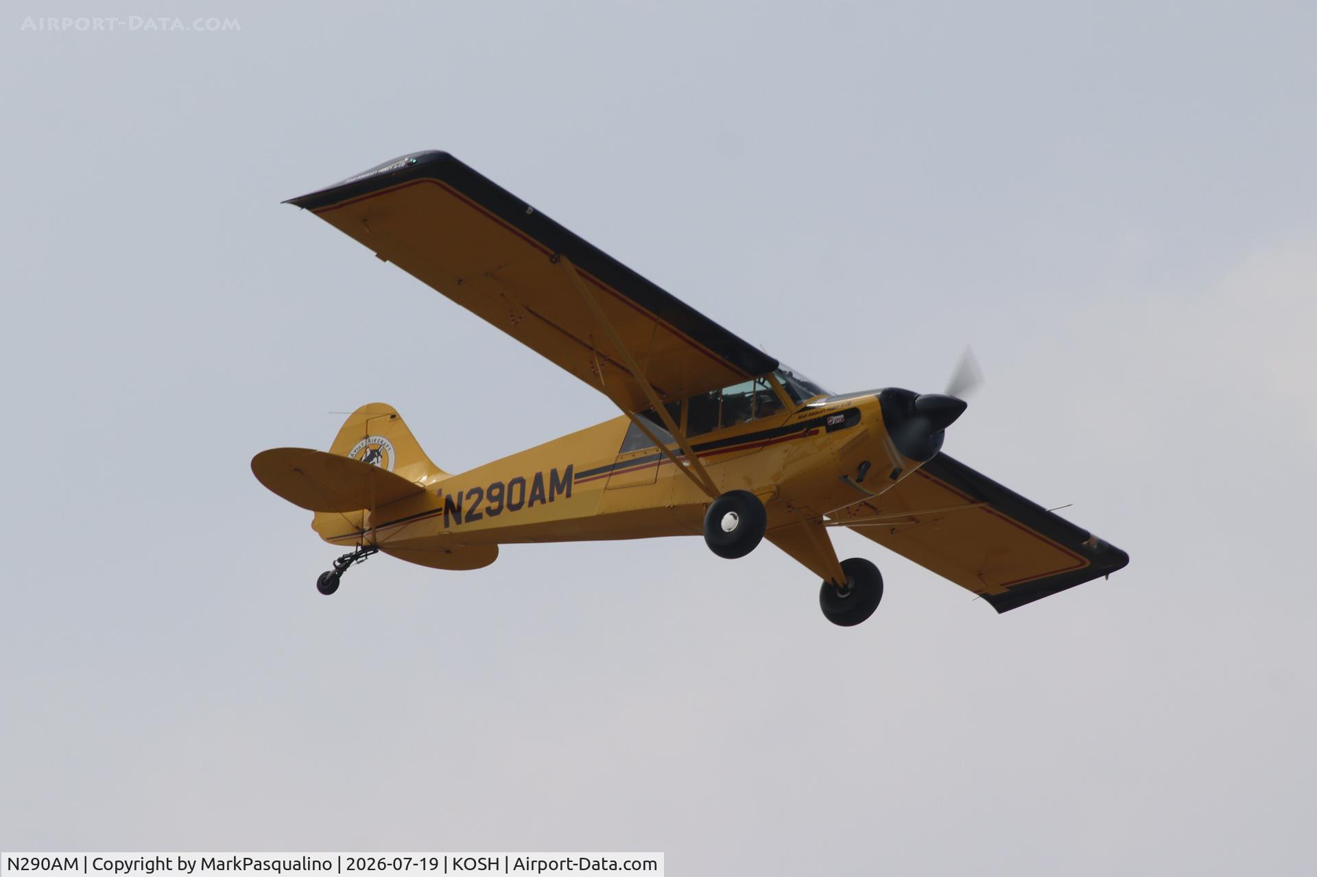 Aircraft N290AM, 2000 Aviat A-1B Husky, c/n 2096, Aviat A-1B, at KOSH, photo by MarkPasqualino