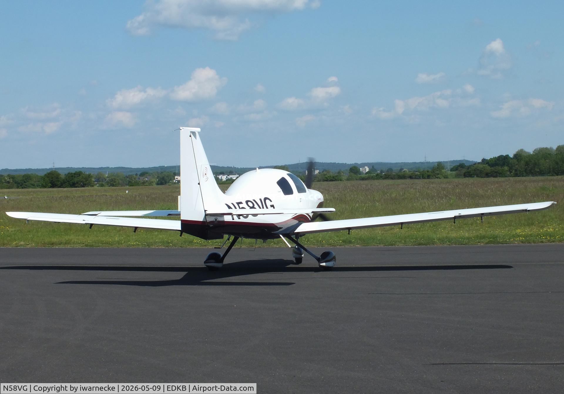 Aircraft N58VG, 2006 Columbia Aircraft Mfg LC-41-550FG Columbia 400, c/n 41640, Columbia 400 (LC41-550FG) at Bonn-Hangelar airfield '2605, at EDKB, photo by iwarnecke