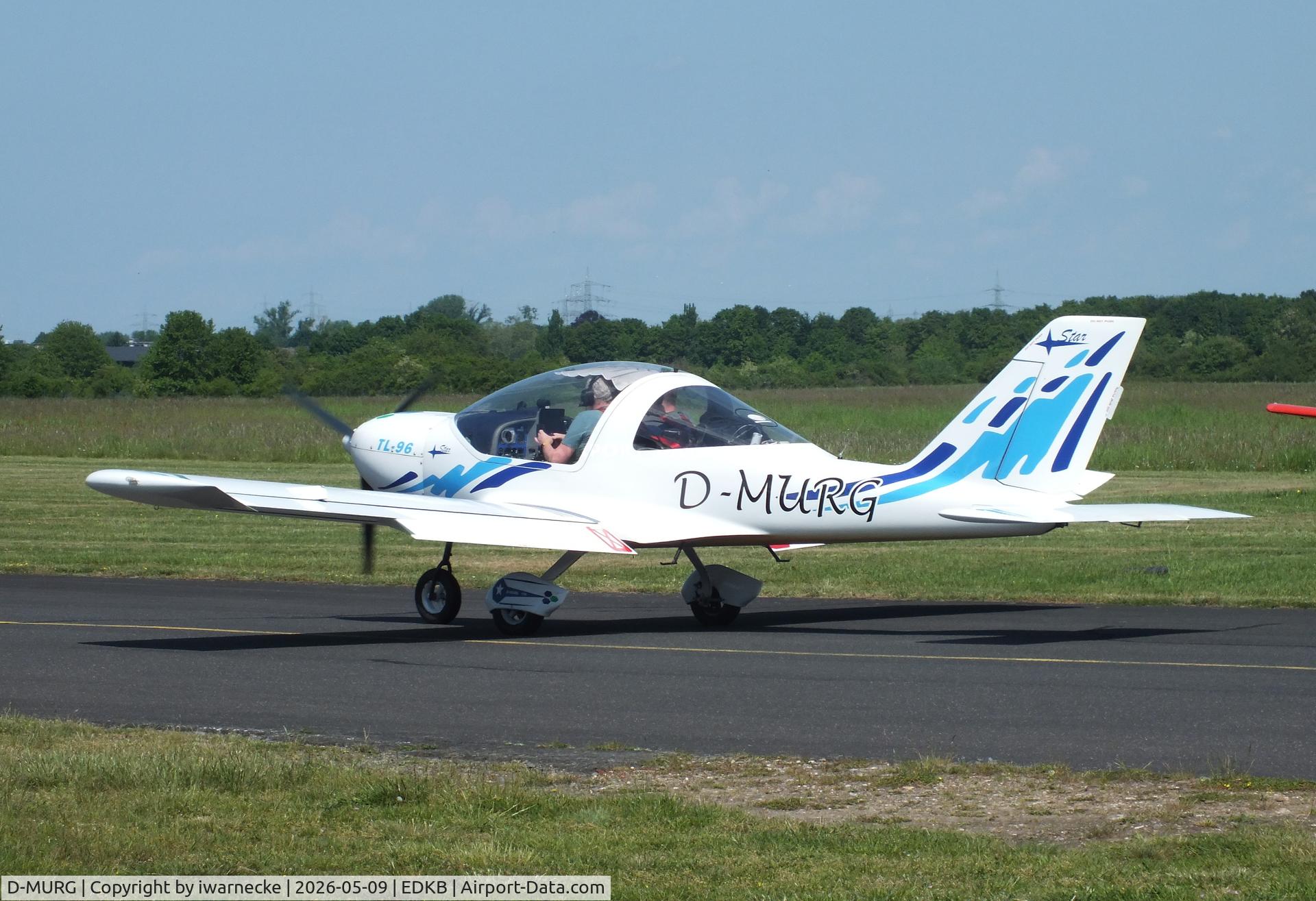 Aircraft D-MURG, 2001 TL Ultralight TL-96 Star, c/n 01S93, TL Ultralight TL-96 Star at Bonn-Hangelar airfield '2605, at EDKB, photo by iwarnecke