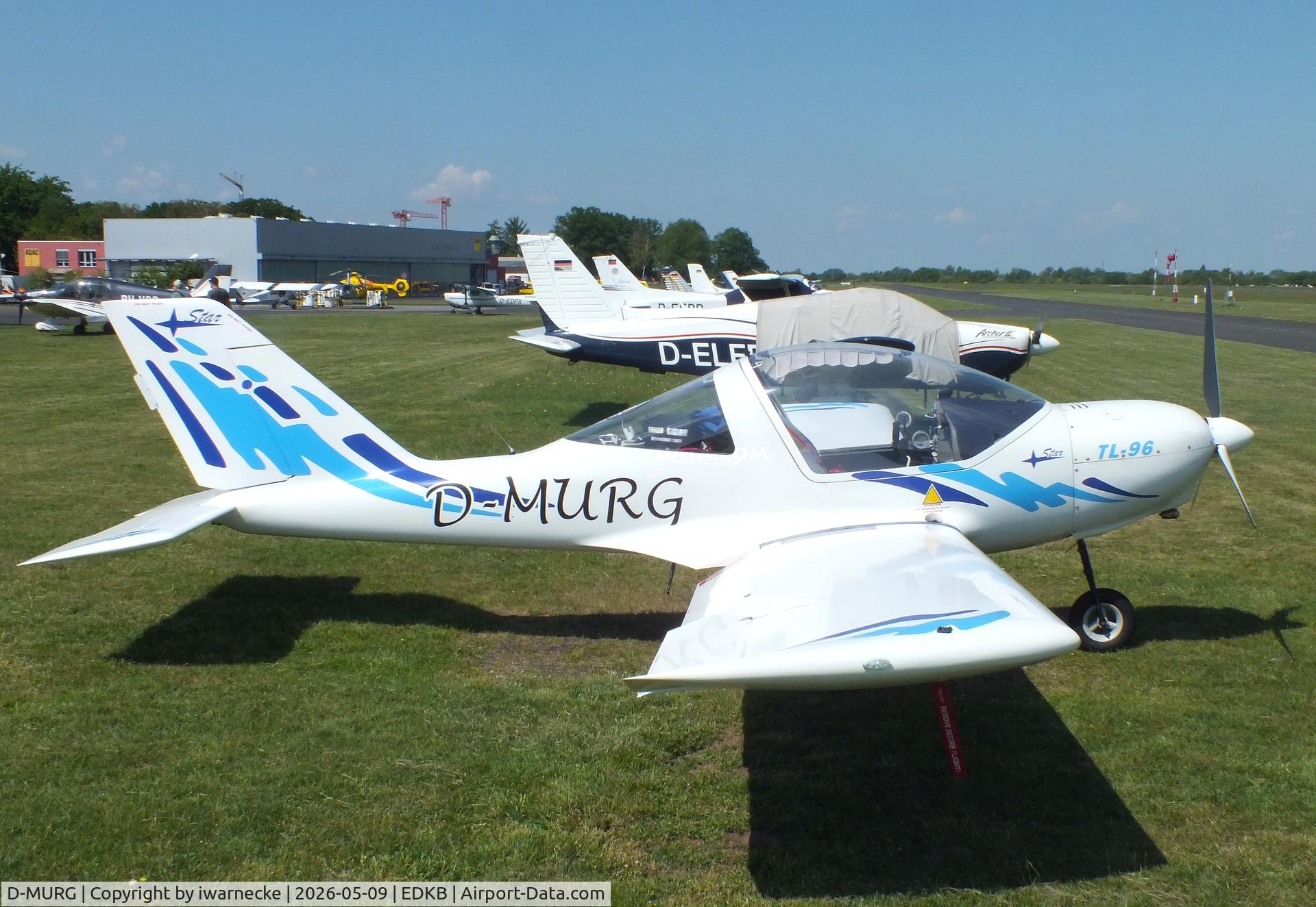 Aircraft D-MURG, 2001 TL Ultralight TL-96 Star, c/n 01S93, TL Ultralight TL-96 Star at Bonn-Hangelar airfield '2605, at EDKB, photo by iwarnecke