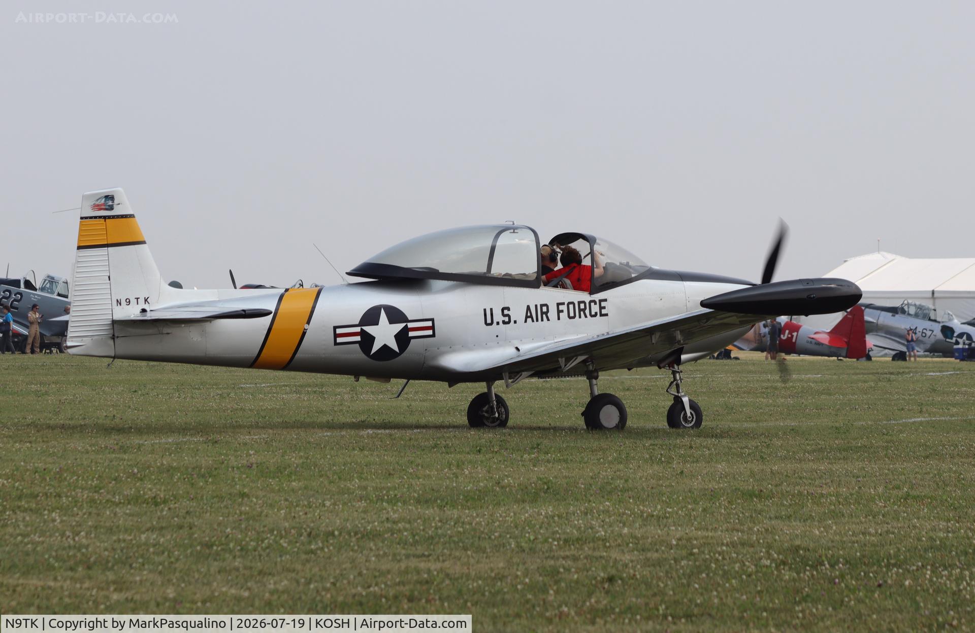 Aircraft N9TK, 1948 Ryan Navion, c/n NAV-4-1204, Ryan Navion, at KOSH, photo by MarkPasqualino