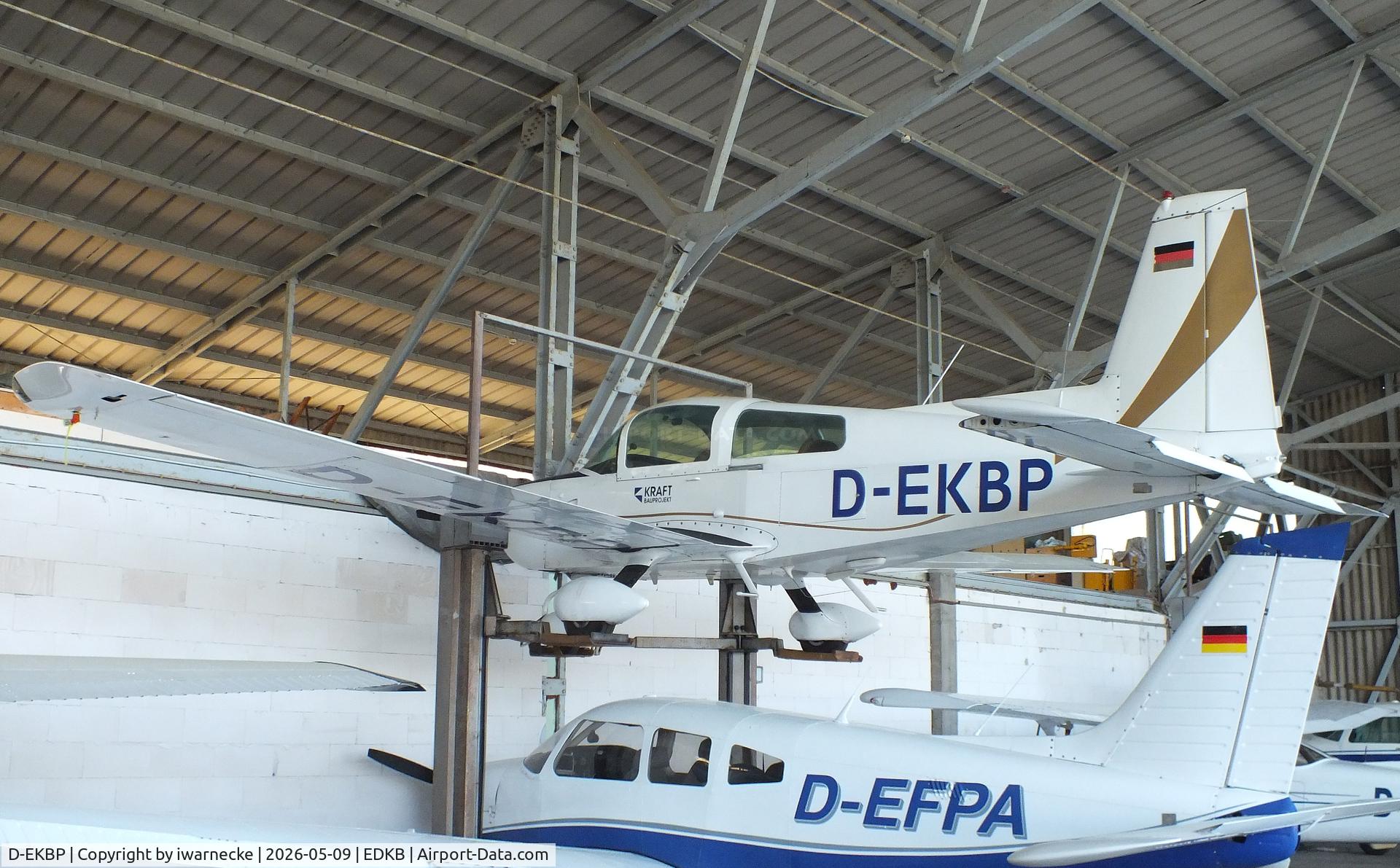 Aircraft D-EKBP, 1979 Grumman American AA-5B Tiger, c/n AA5B-1128, Grumman American AA-5B at Bonn-Hangelar airfield '2605, at EDKB, photo by iwarnecke