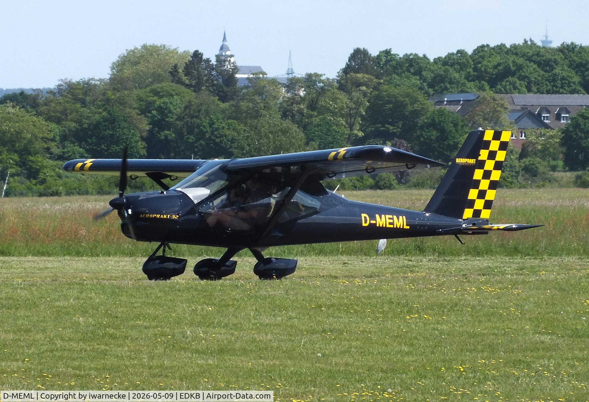 Aircraft D-MEML, Aeroprakt A32 Vixxen, c/n 265, Aeroprakt A32 Vixxen at Bonn-Hangelar airfield '2605, at EDKB, photo by iwarnecke