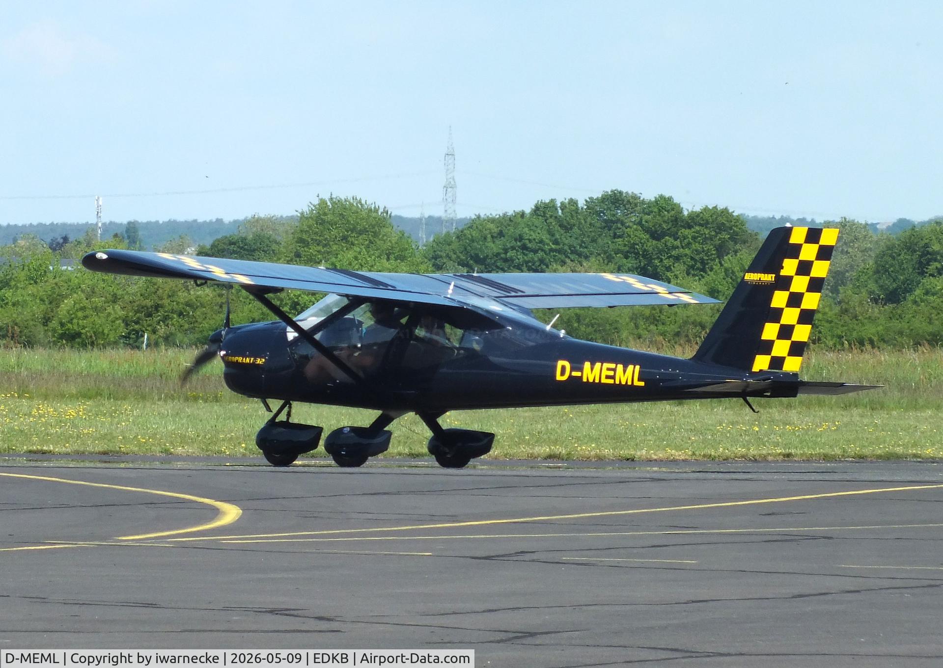 Aircraft D-MEML, Aeroprakt A32 Vixxen, c/n 265, Aeroprakt A32 Vixxen at Bonn-Hangelar airfield '2605, at EDKB, photo by iwarnecke