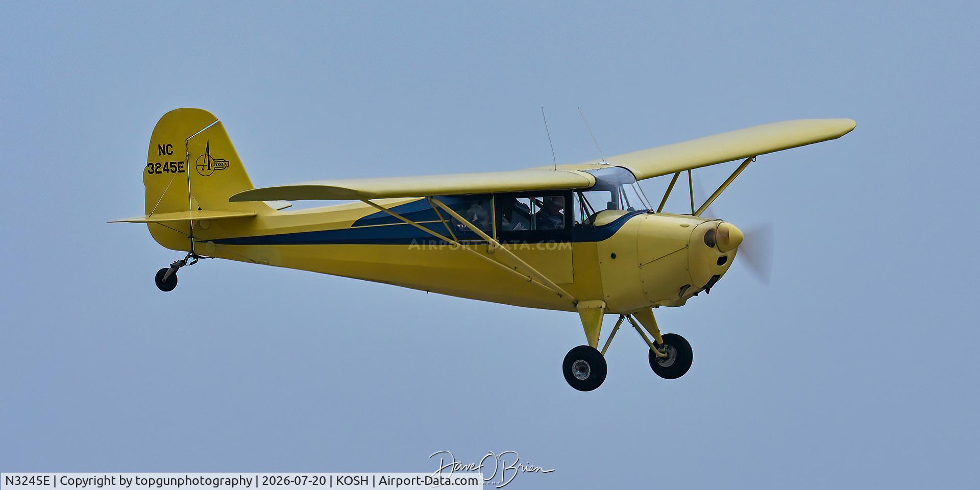 Aircraft N3245E, 1947 Aeronca 11AC Chief, c/n 11AC-1596, Oshkosh 26, at KOSH, photo by topgunphotography