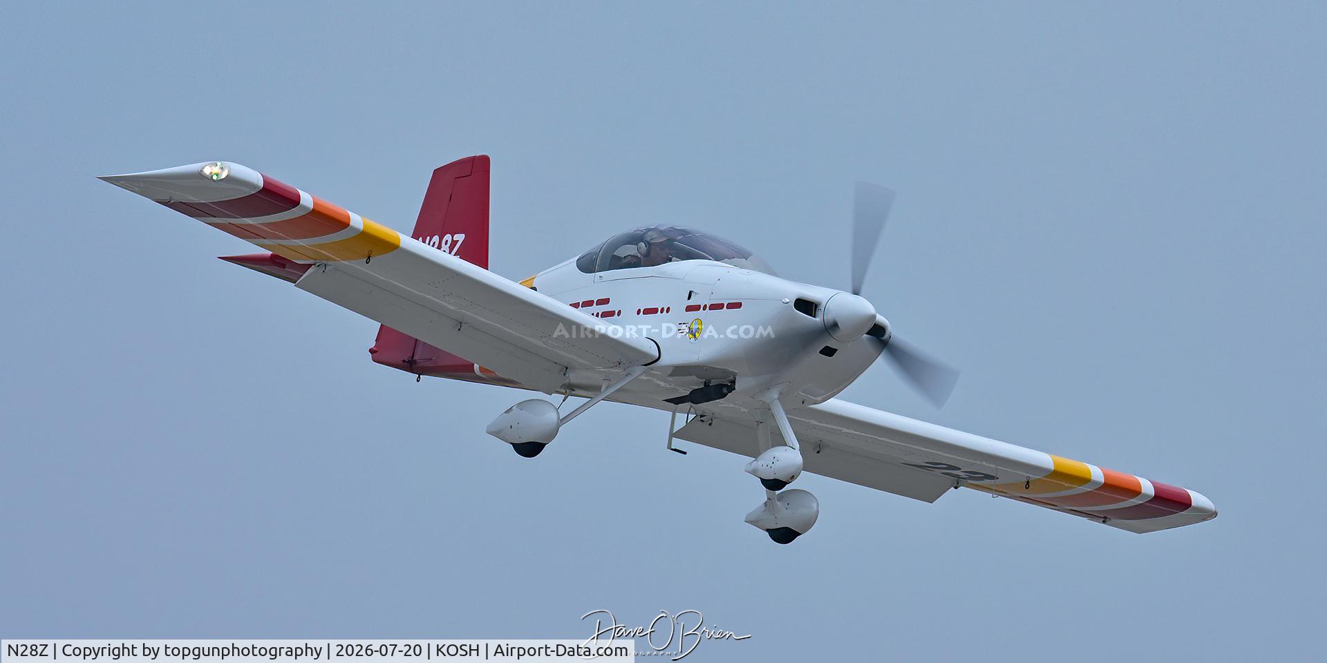 Aircraft N28Z, 2007 Vans RV-9, c/n 03, Oshkosh 26, at KOSH, photo by topgunphotography
