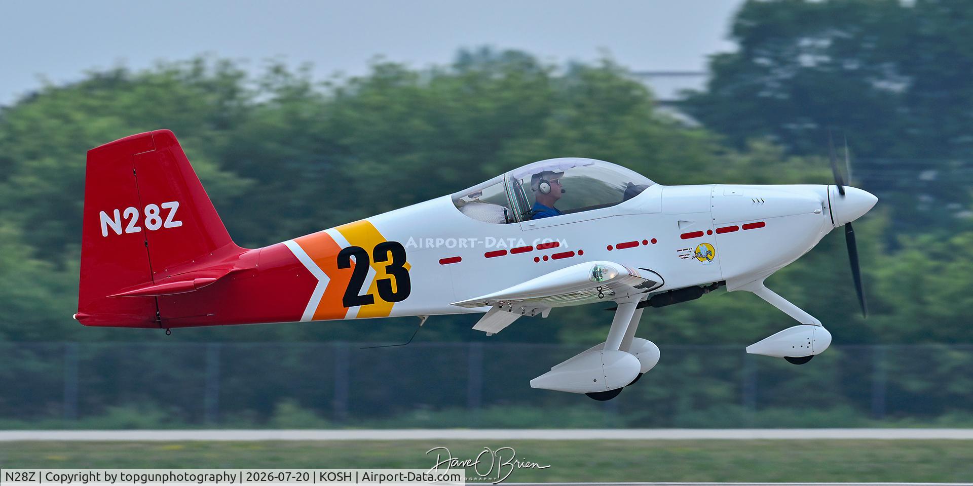Aircraft N28Z, 2007 Vans RV-9, c/n 03, Oshkosh 26, at KOSH, photo by topgunphotography