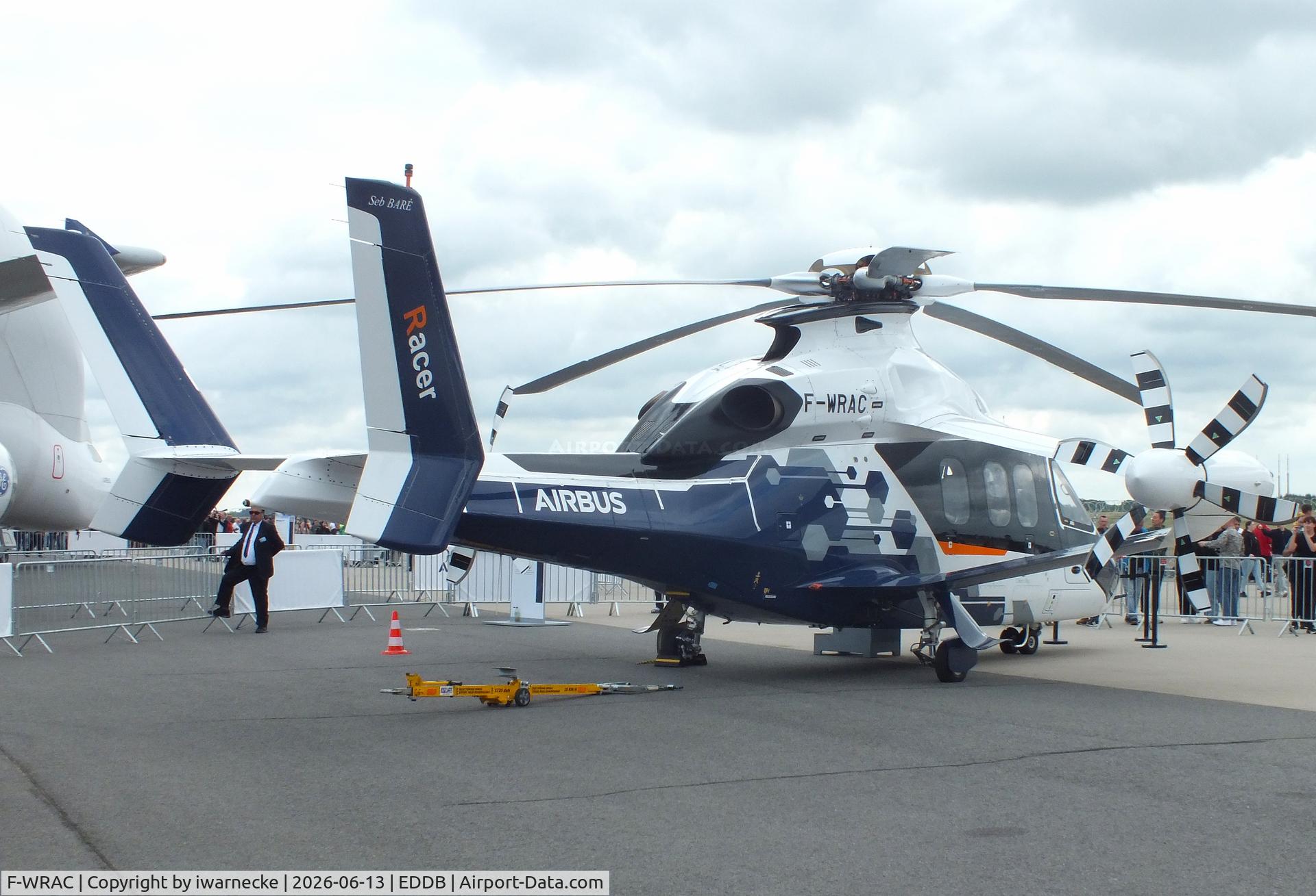 Aircraft F-WRAC, 2022 Airbus Helicopters H160 Racer, c/n 01, Airbus Helicopters H160 Racer at ILA 2026, Berlin, at EDDB, photo by iwarnecke