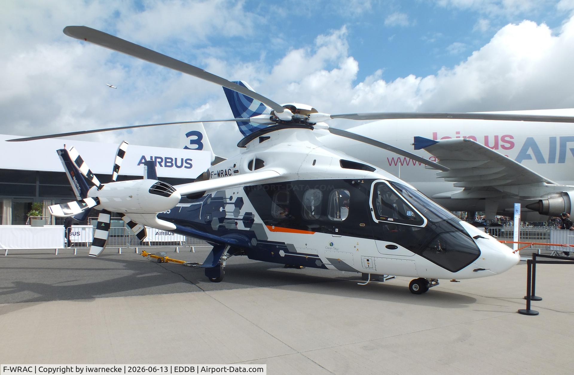 Aircraft F-WRAC, 2022 Airbus Helicopters H160 Racer, c/n 01, Airbus Helicopters H160 Racer at ILA 2026, Berlin, at EDDB, photo by iwarnecke