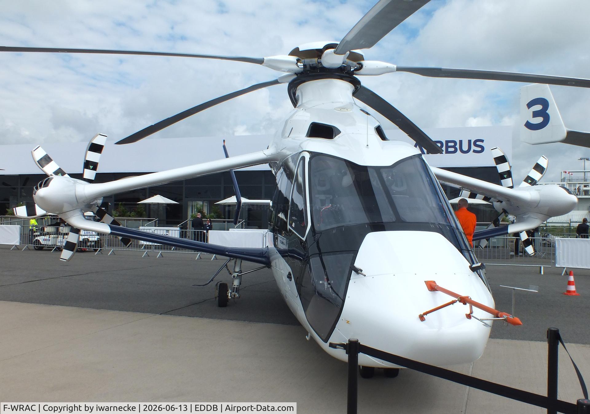 Aircraft F-WRAC, 2022 Airbus Helicopters H160 Racer, c/n 01, Airbus Helicopters H160 Racer at ILA 2026, Berlin, at EDDB, photo by iwarnecke