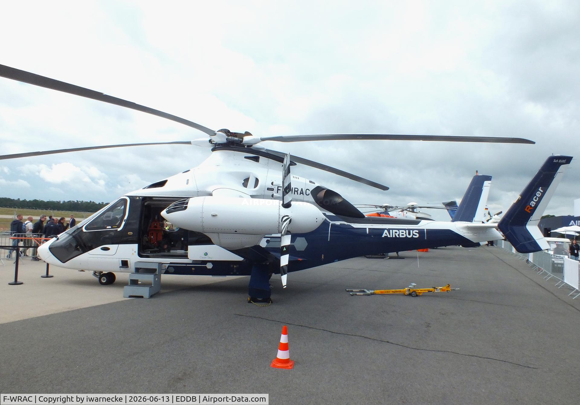 Aircraft F-WRAC, 2022 Airbus Helicopters H160 Racer, c/n 01, Airbus Helicopters H160 Racer at ILA 2026, Berlin, at EDDB, photo by iwarnecke