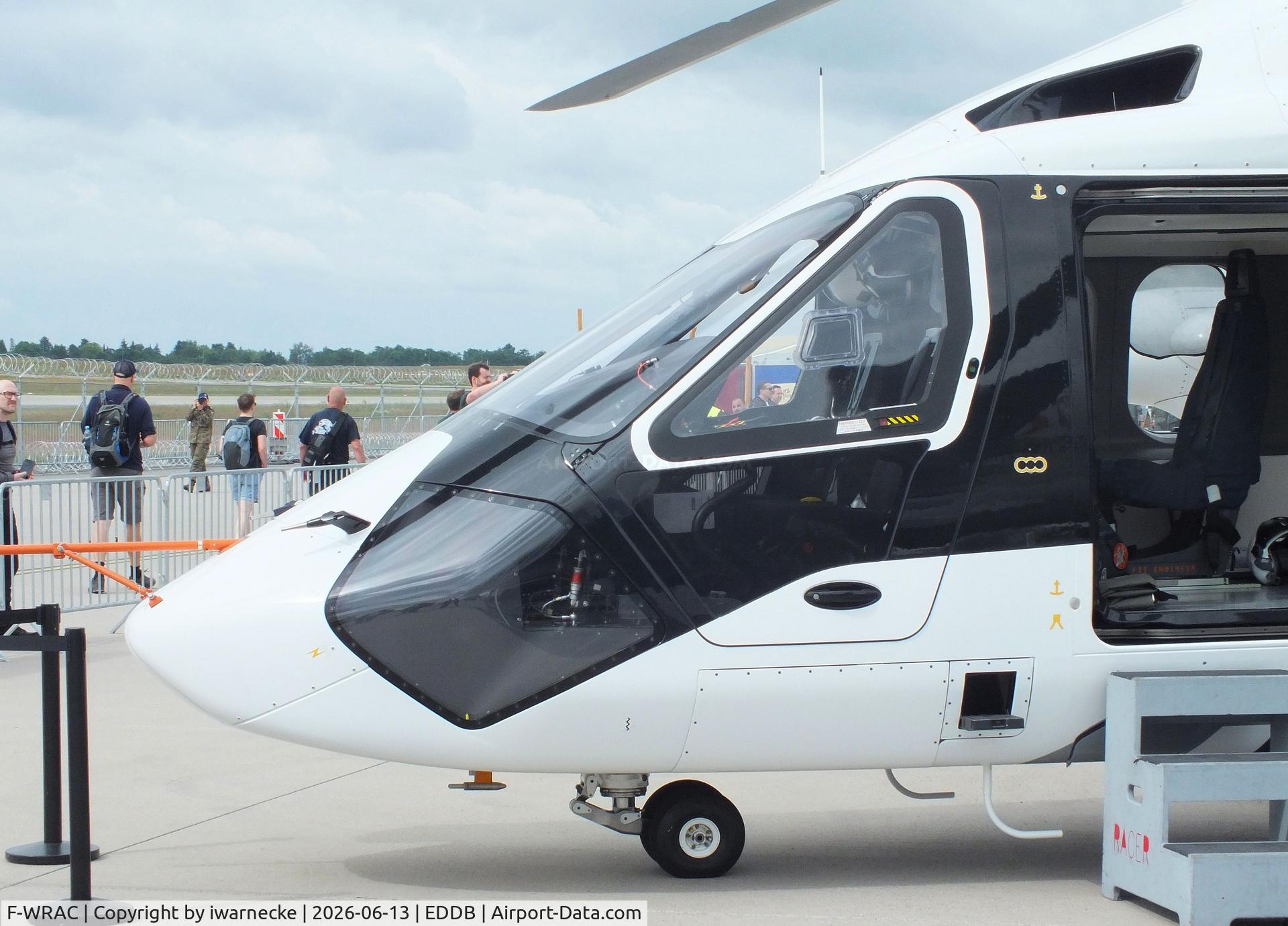 Aircraft F-WRAC, 2022 Airbus Helicopters H160 Racer, c/n 01, Airbus Helicopters H160 Racer at ILA 2026, Berlin, at EDDB, photo by iwarnecke