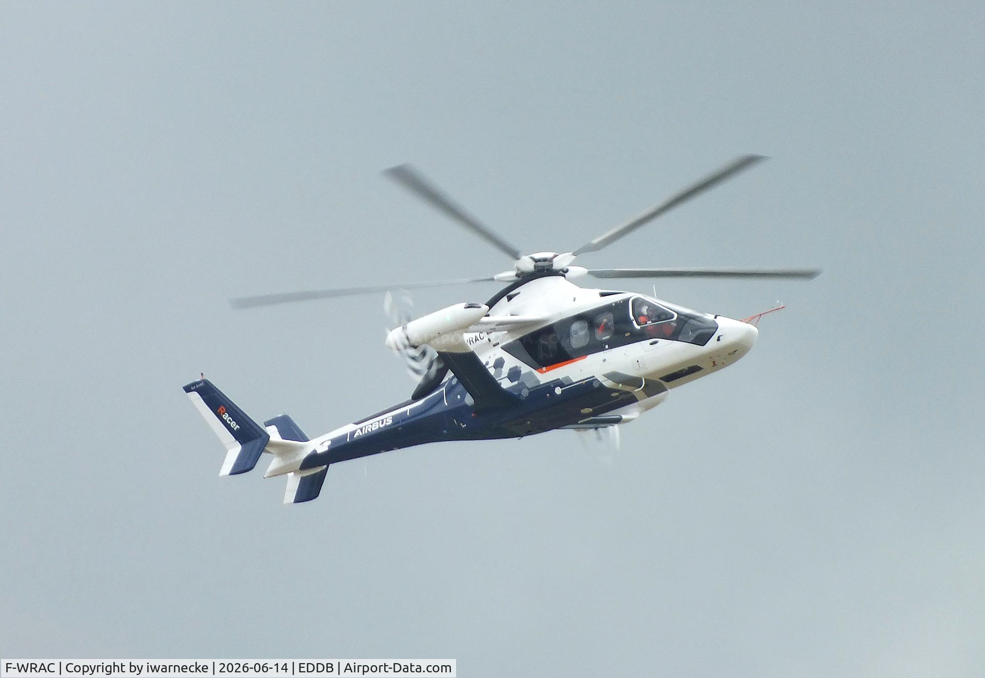 Aircraft F-WRAC, 2022 Airbus Helicopters H160 Racer, c/n 01, Airbus Helicopters H160 Racer at ILA 2026, Berlin, at EDDB, photo by iwarnecke