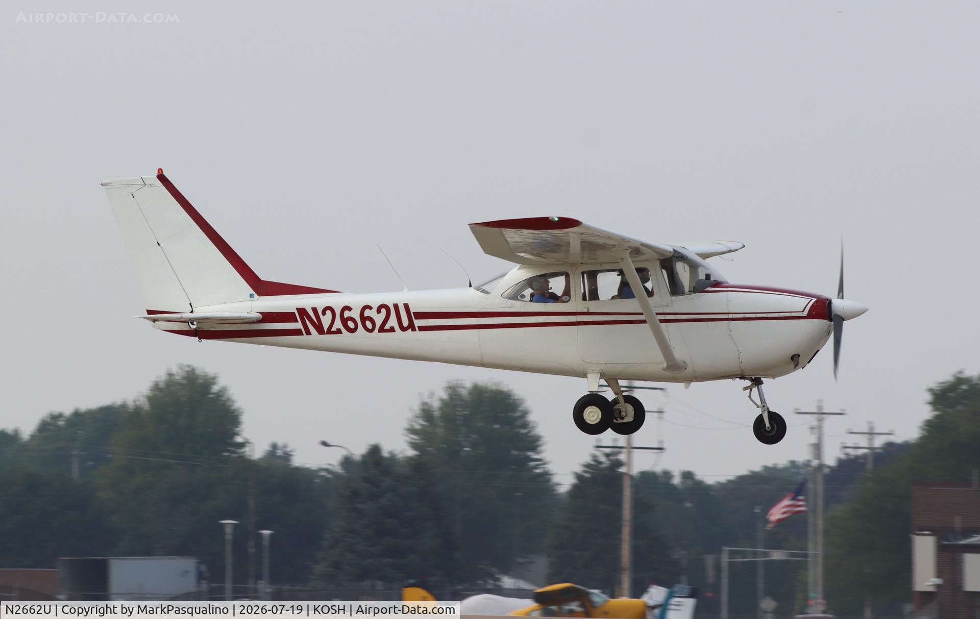 Aircraft N2662U, 1963 Cessna 172D, c/n 17250262, Cessna 172D, at KOSH, photo by MarkPasqualino