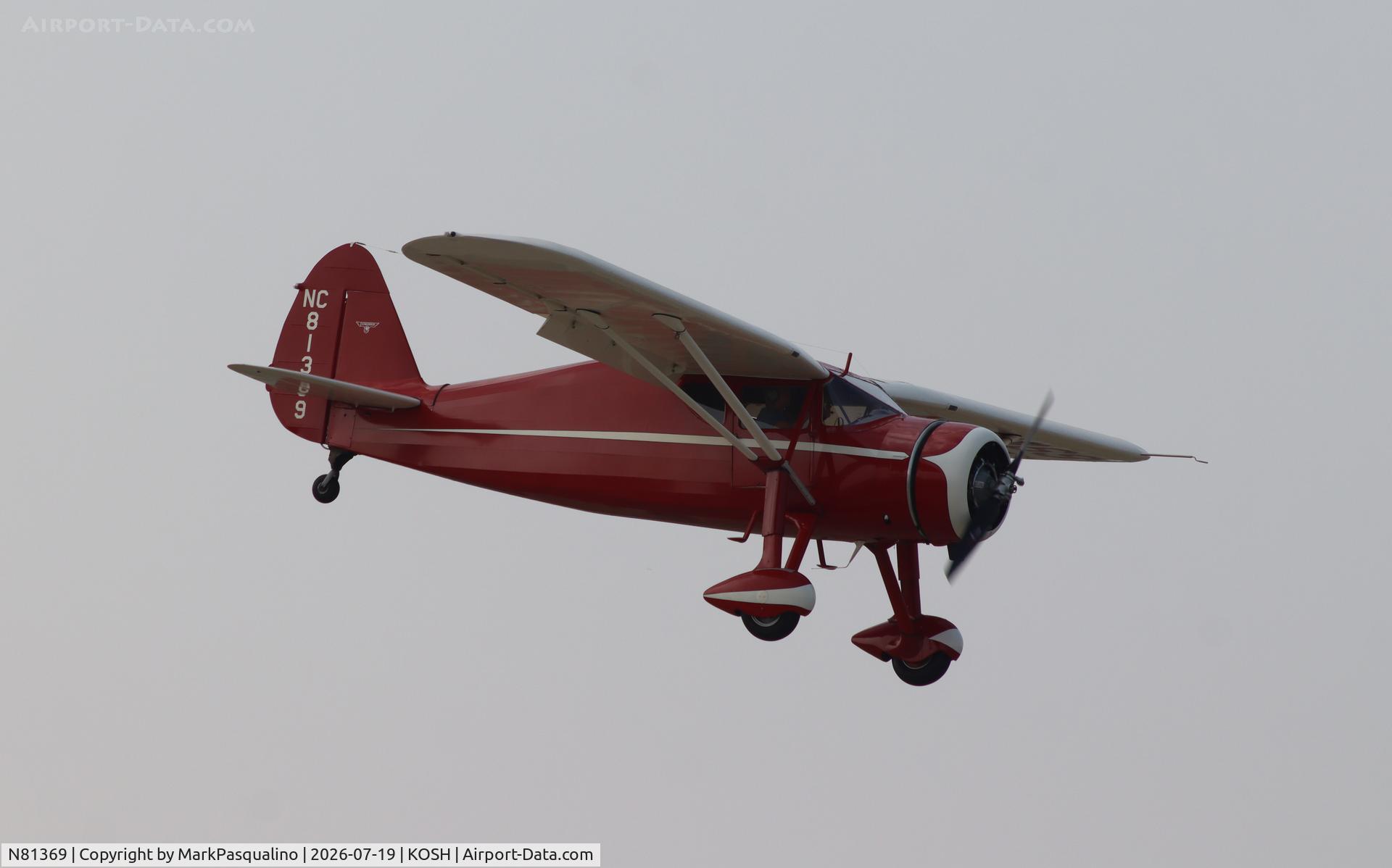 Aircraft N81369, 1946 Fairchild 24W-46, c/n W46269, Fairchild 24W-46, at KOSH, photo by MarkPasqualino
