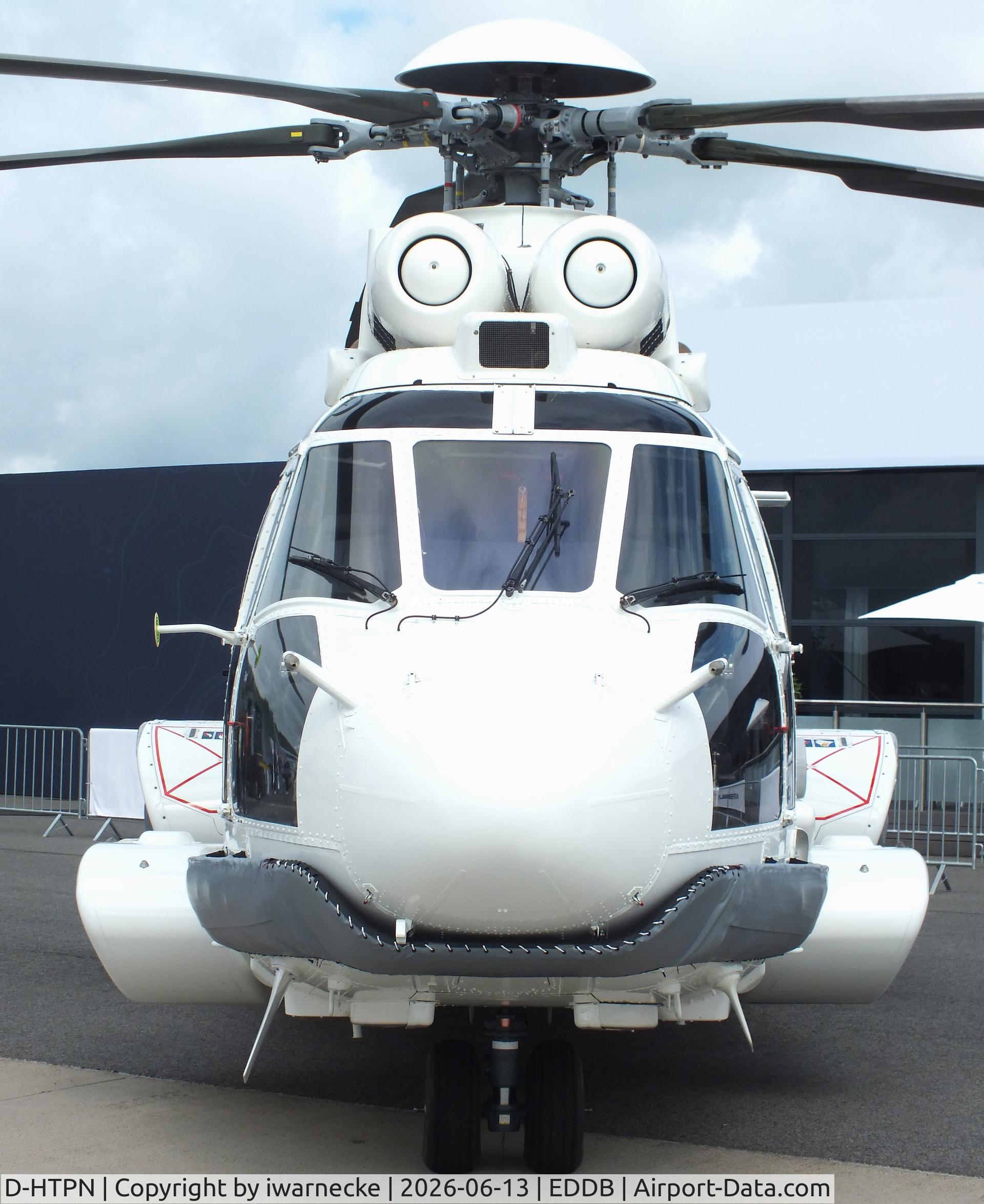 Aircraft D-HTPN, Airbus Helicopters EC-225LP Super Puma Mk2+, c/n 2916, Airbus Helicopters EC225LP Super Puma Mk2+ at ILA 2026, Berlin, at EDDB, photo by iwarnecke