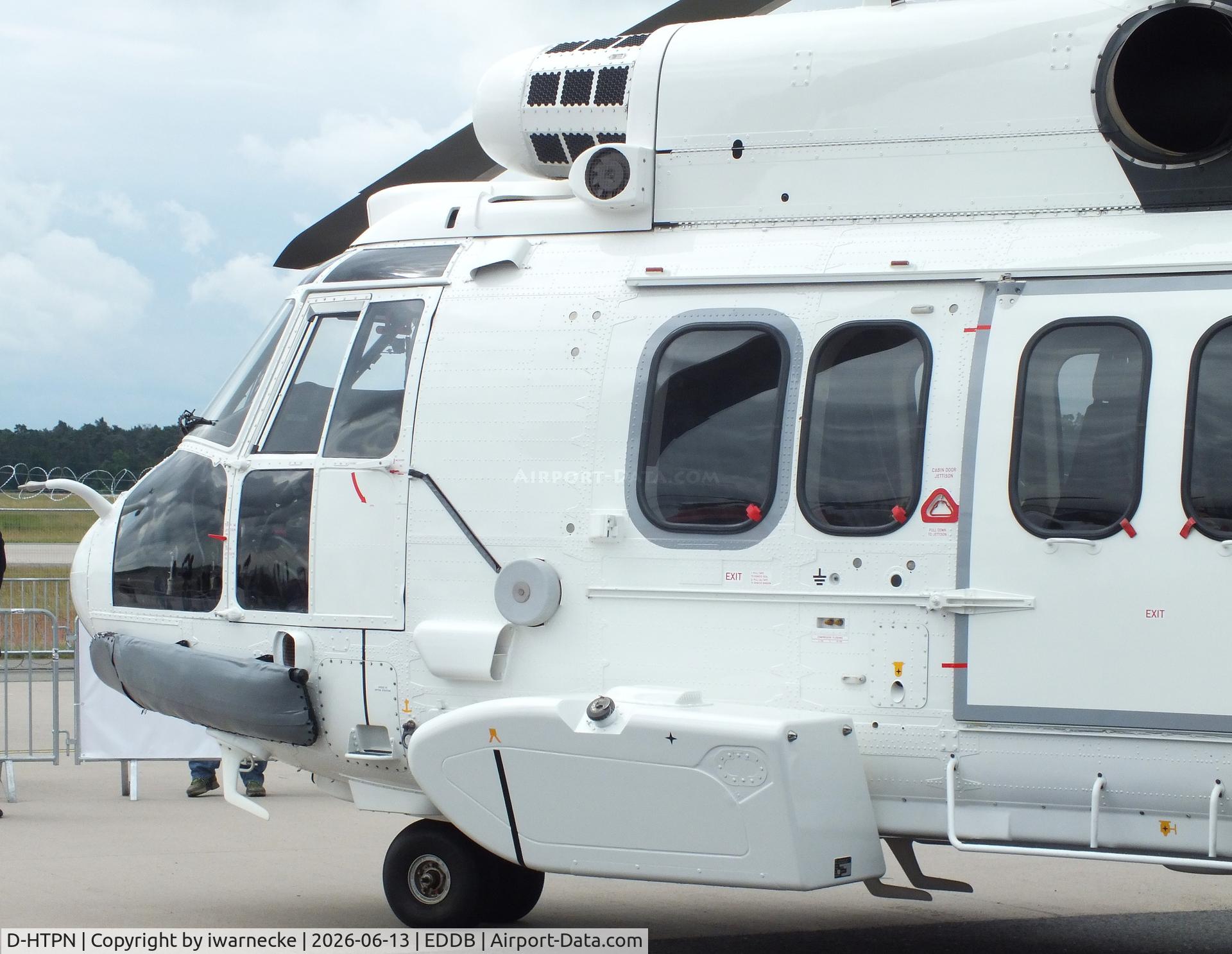 Aircraft D-HTPN, Airbus Helicopters EC-225LP Super Puma Mk2+, c/n 2916, Airbus Helicopters EC225LP Super Puma Mk2+ at ILA 2026, Berlin, at EDDB, photo by iwarnecke