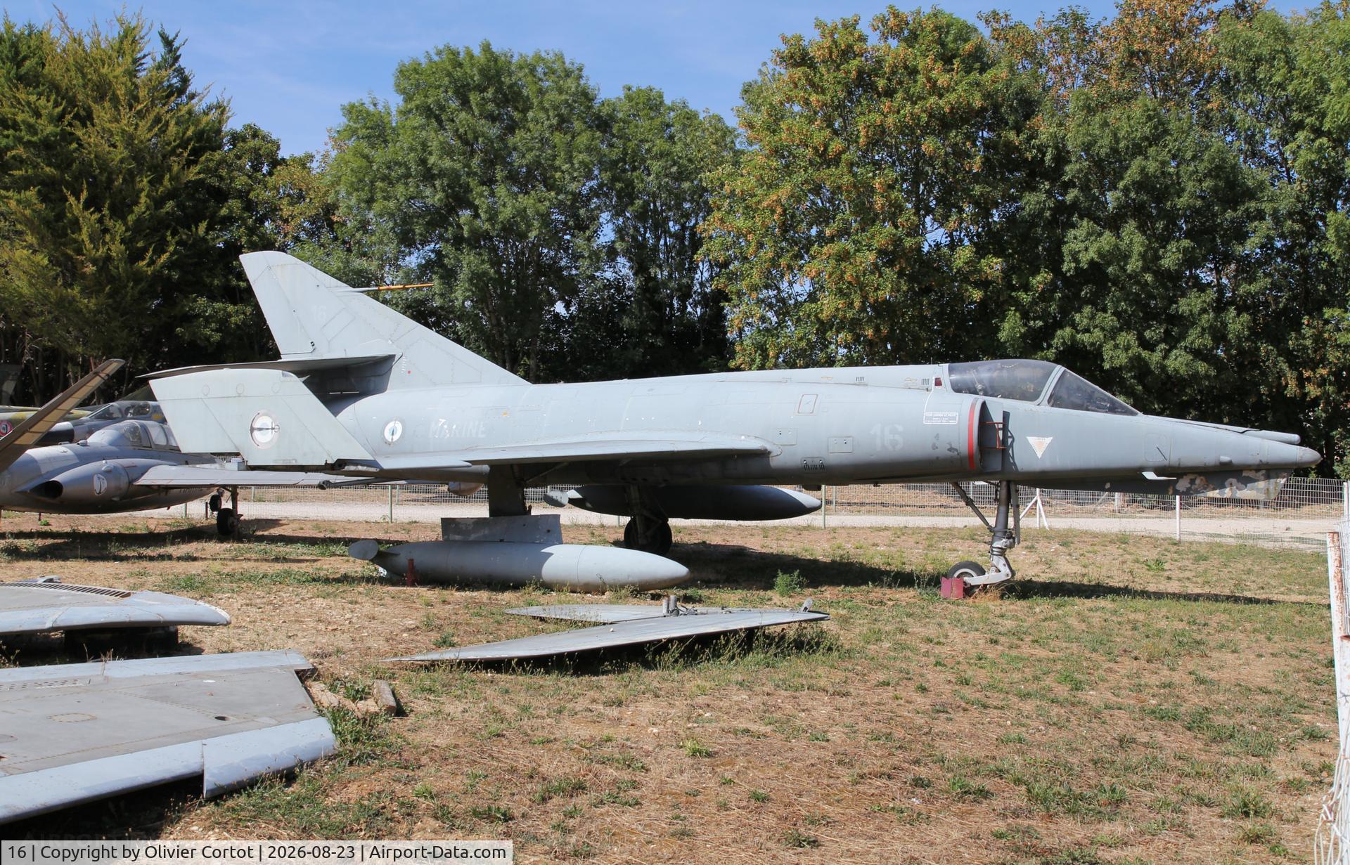 Aircraft 16, Dassault Etendard IV.M, c/n 16, Savigny in 2026, photo by Olivier Cortot
