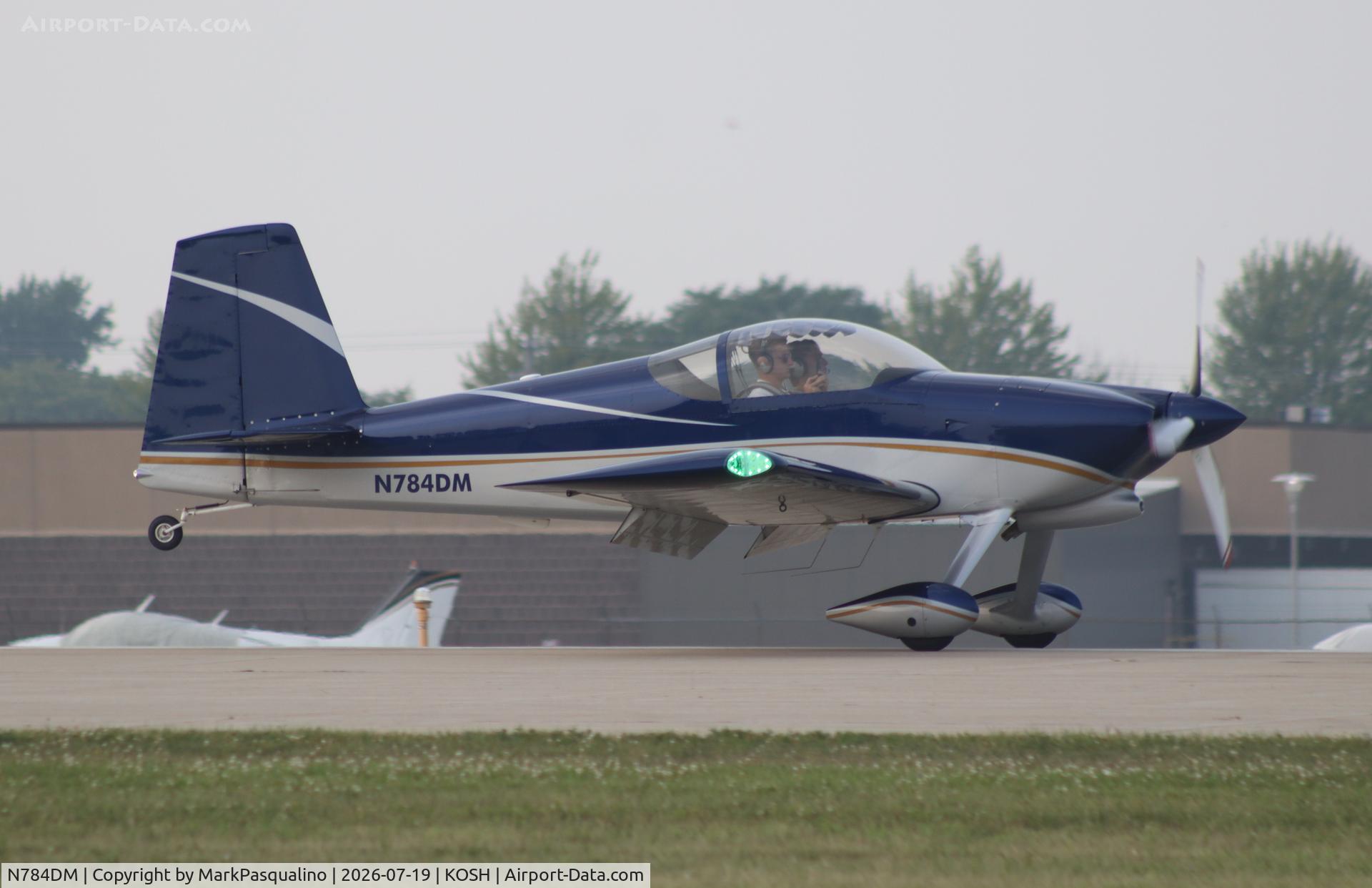 Aircraft N784DM, 2014 Donald M Muir RV-7, c/n 70510, Vans RV-7, at KOSH, photo by MarkPasqualino