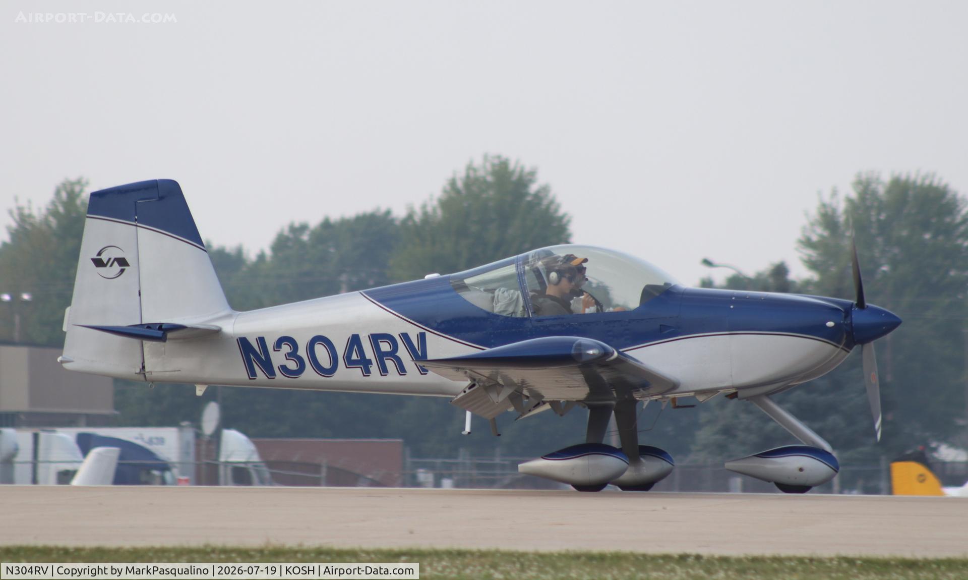 Aircraft N304RV, 2025 Degroff Ricky E VANS RV-14A, c/n 140623, Vans RV-14A, at KOSH, photo by MarkPasqualino