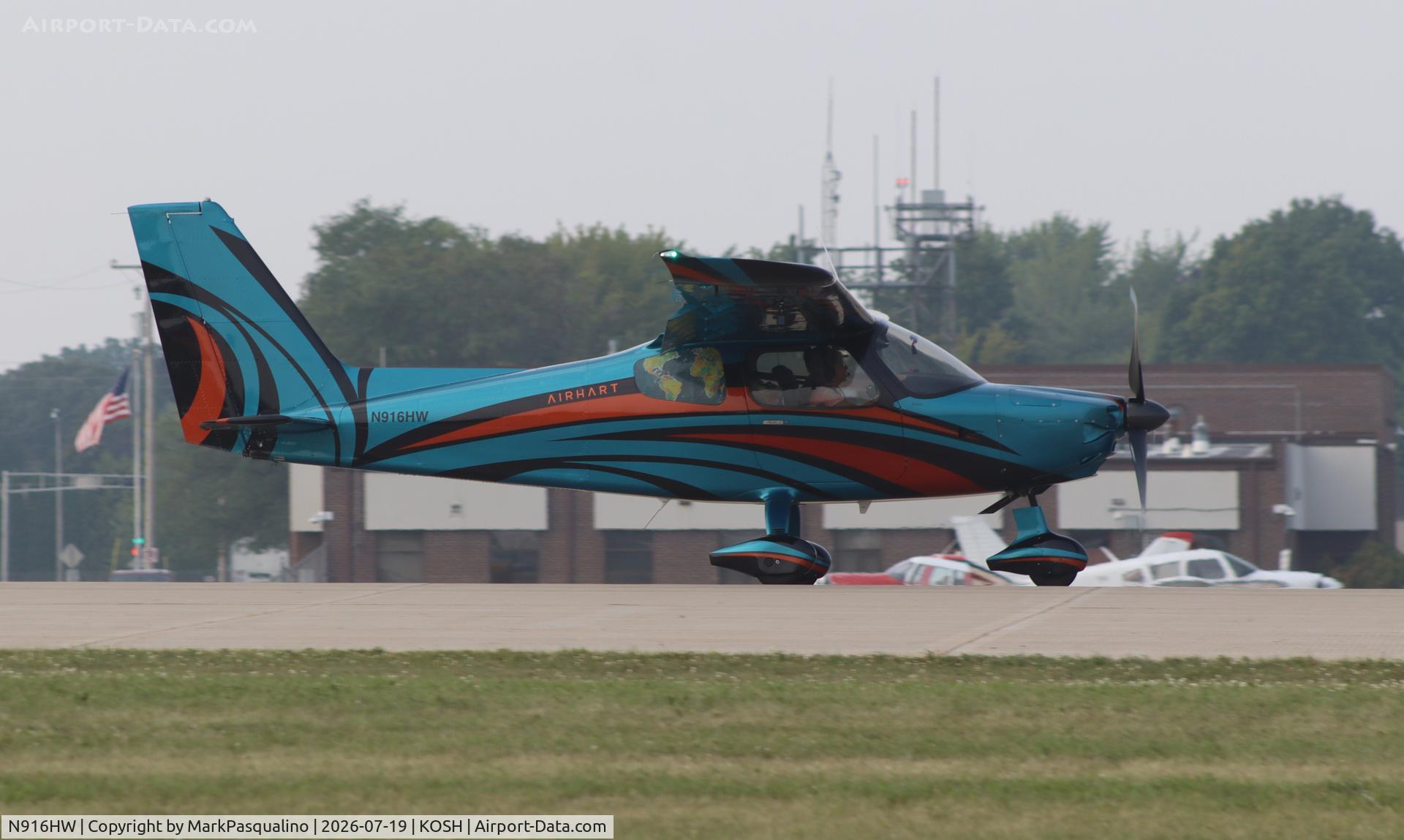 Aircraft N916HW, 2022 Linda Langenfeld Sollars SLING HW, c/n 004K, Sling HW, at KOSH, photo by MarkPasqualino