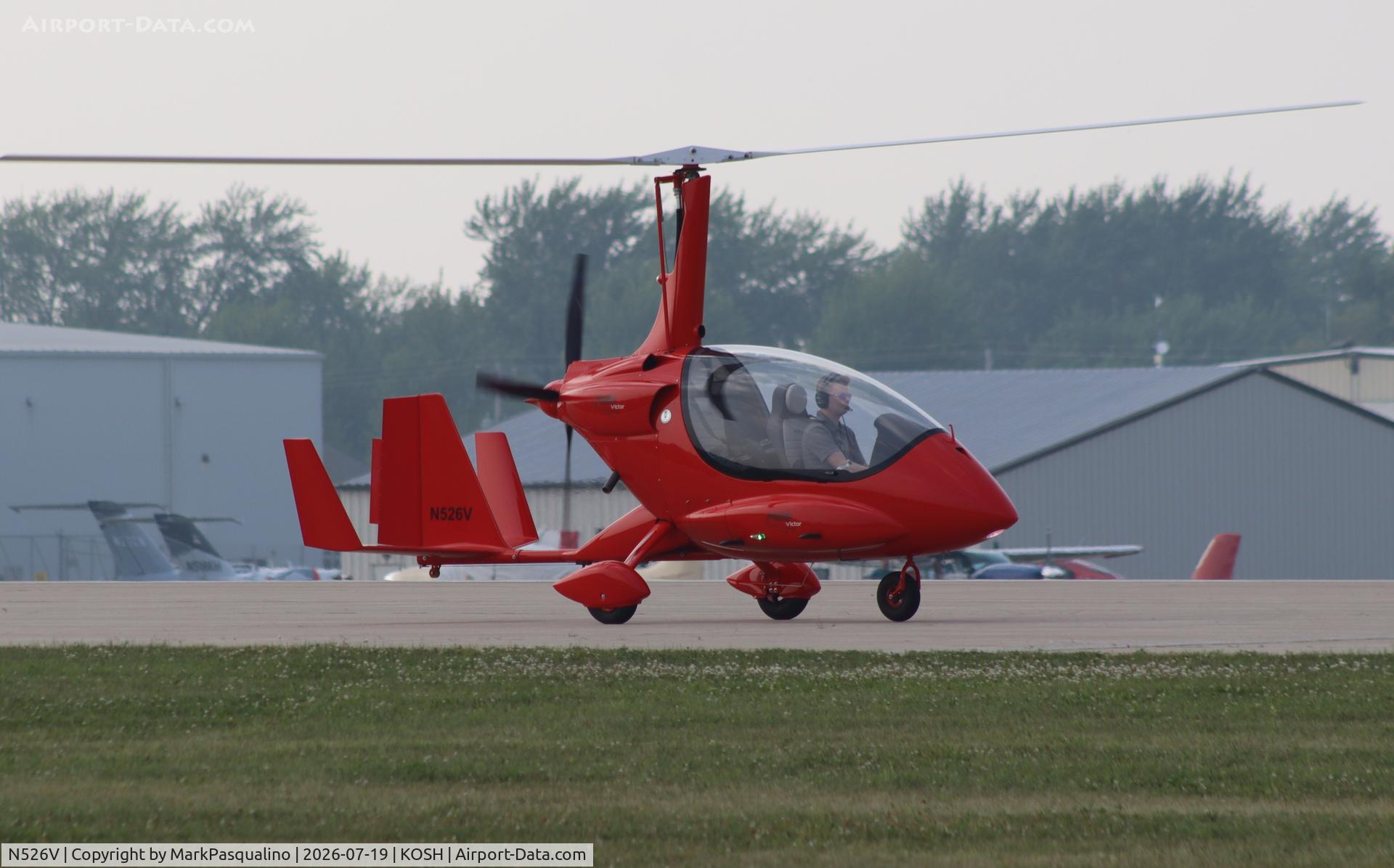 Aircraft N526V, 2025 Gyroflight M26 Victor, c/n 26255806, Gyroflight M26 Victor, at KOSH, photo by MarkPasqualino