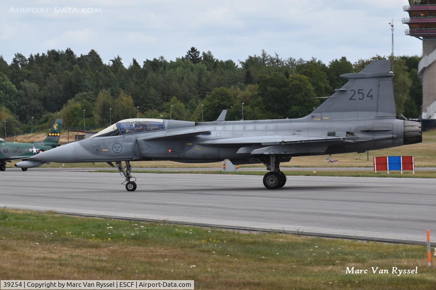 Aircraft 39254, Saab JAS-39C Gripen, c/n 39254, At Malmen Air Base on 22-08-2026., at ESCF, photo by Marc Van Ryssel