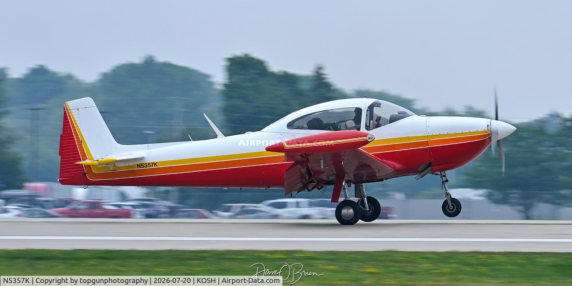 Aircraft N5357K, 1951 Ryan Navion B, c/n NAV-4-2257B, Oshkosh 26, at KOSH, photo by topgunphotography
