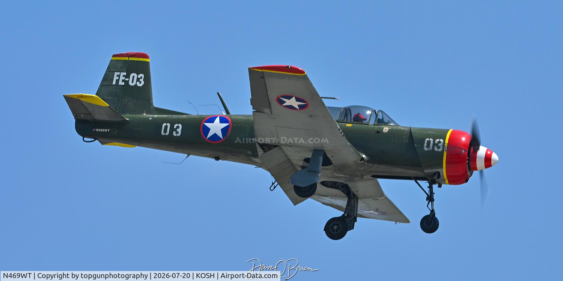 Aircraft N469WT, 1985 Nanchang CJ-6A, c/n 4132024, Oshkosh 26, at KOSH, photo by topgunphotography