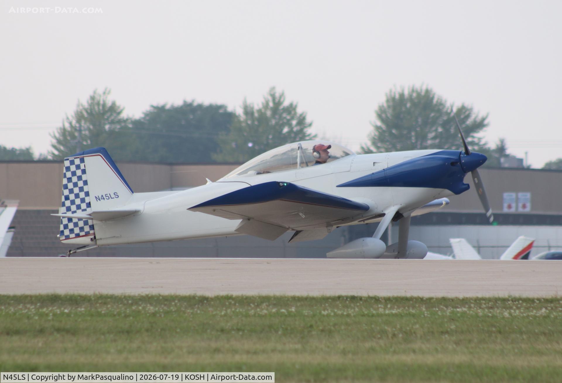 Aircraft N45LS, 1995 Vans RV-4, c/n 1106, Vans RV-4, at KOSH, photo by MarkPasqualino