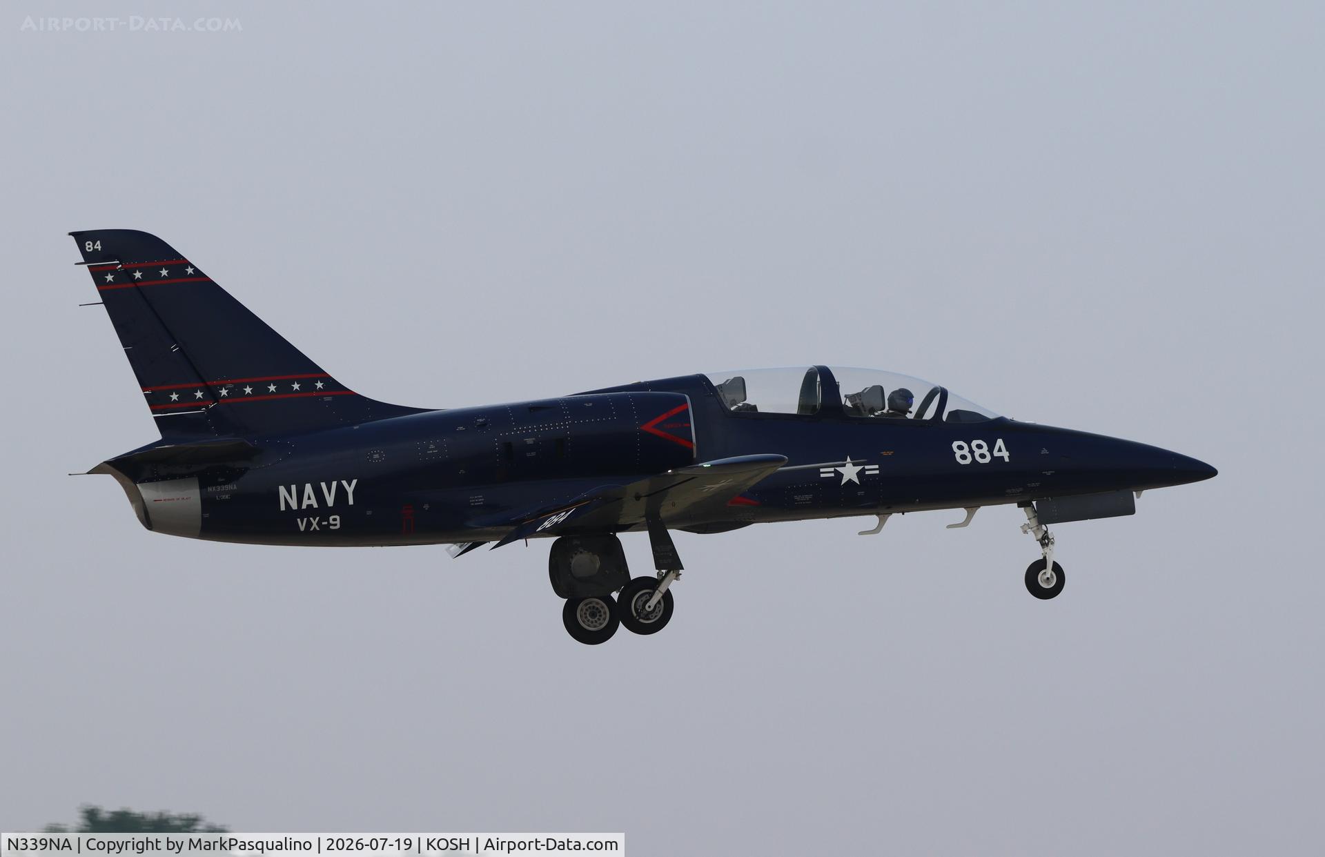 Aircraft N339NA, 1983 Aero L-39C Albatros, c/n 332514, Aero L-39C, at KOSH, photo by MarkPasqualino
