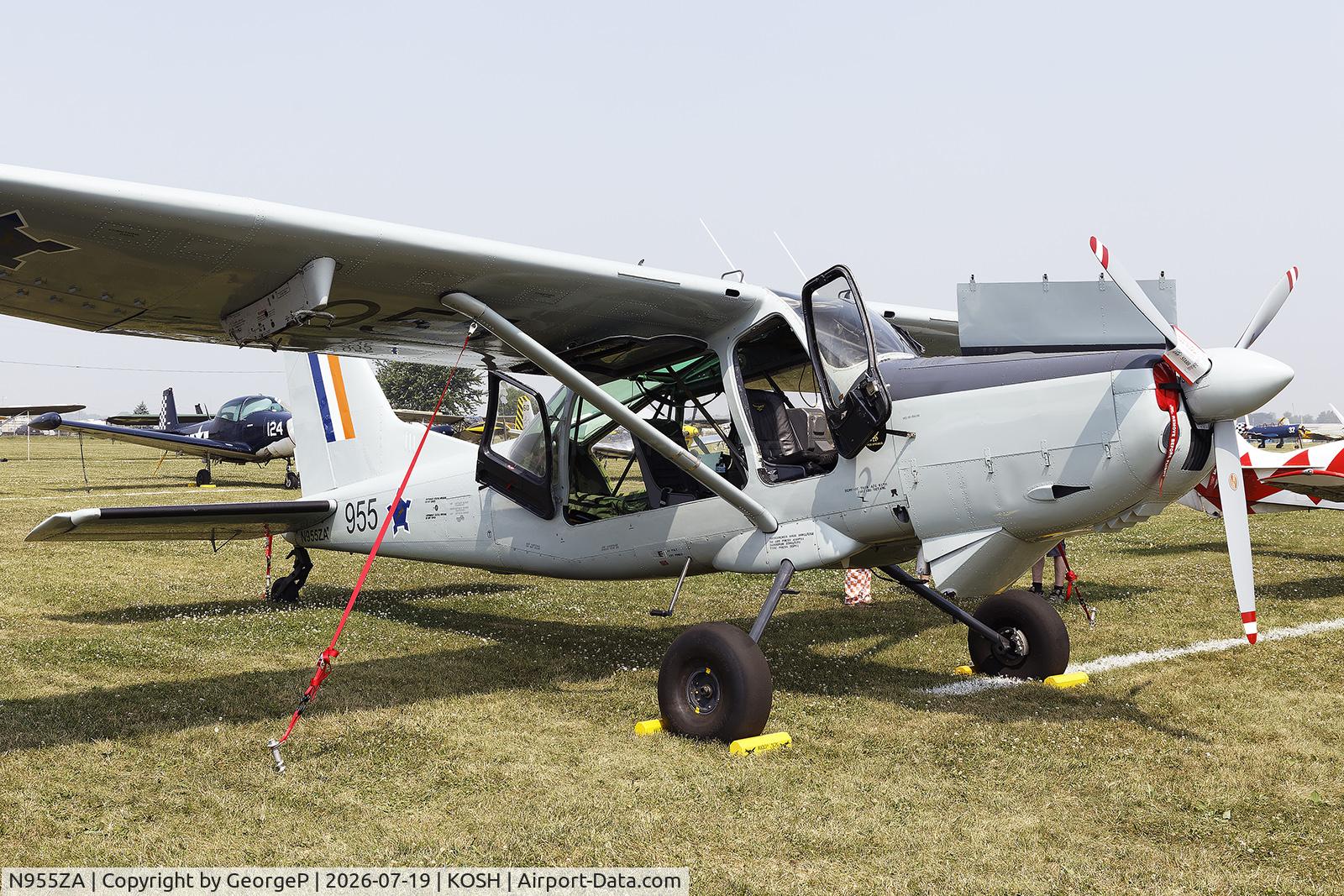 Aircraft N955ZA, 1974 Aermacchi AM3-C, c/n 2036, Airventure 2026., at KOSH, photo by GeorgeP