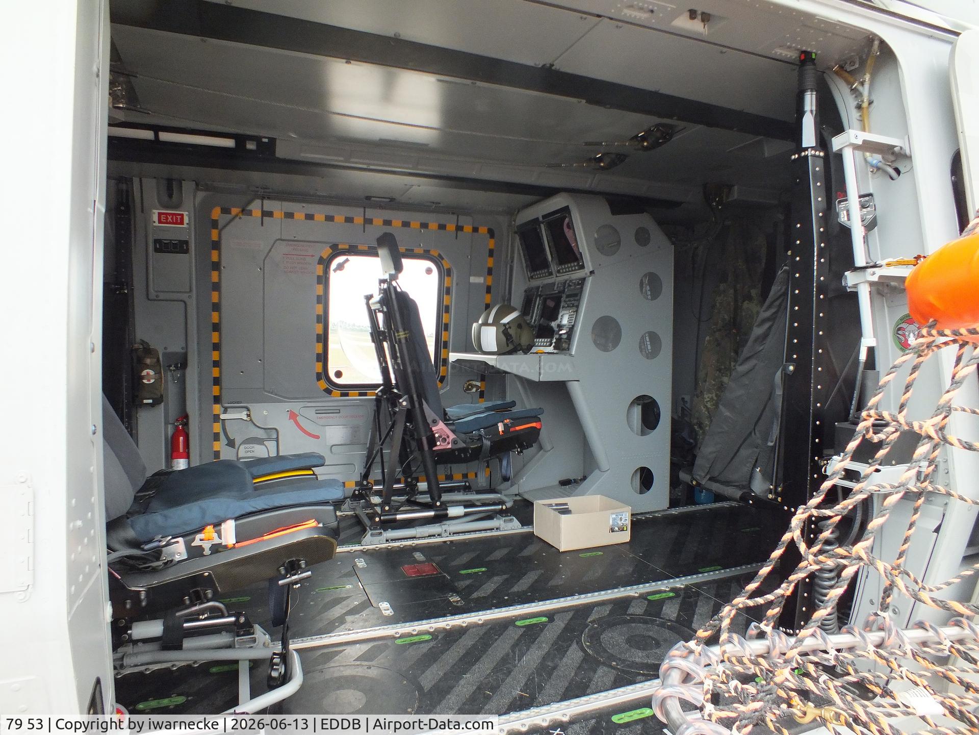 Aircraft 79 53, 2019 NHI NH-90 Caiman, c/n NGEN03, NHI NH90 NTH Sea Lion of the Marineflieger (German Navy) at ILA 2026, Berlin, at EDDB, photo by iwarnecke