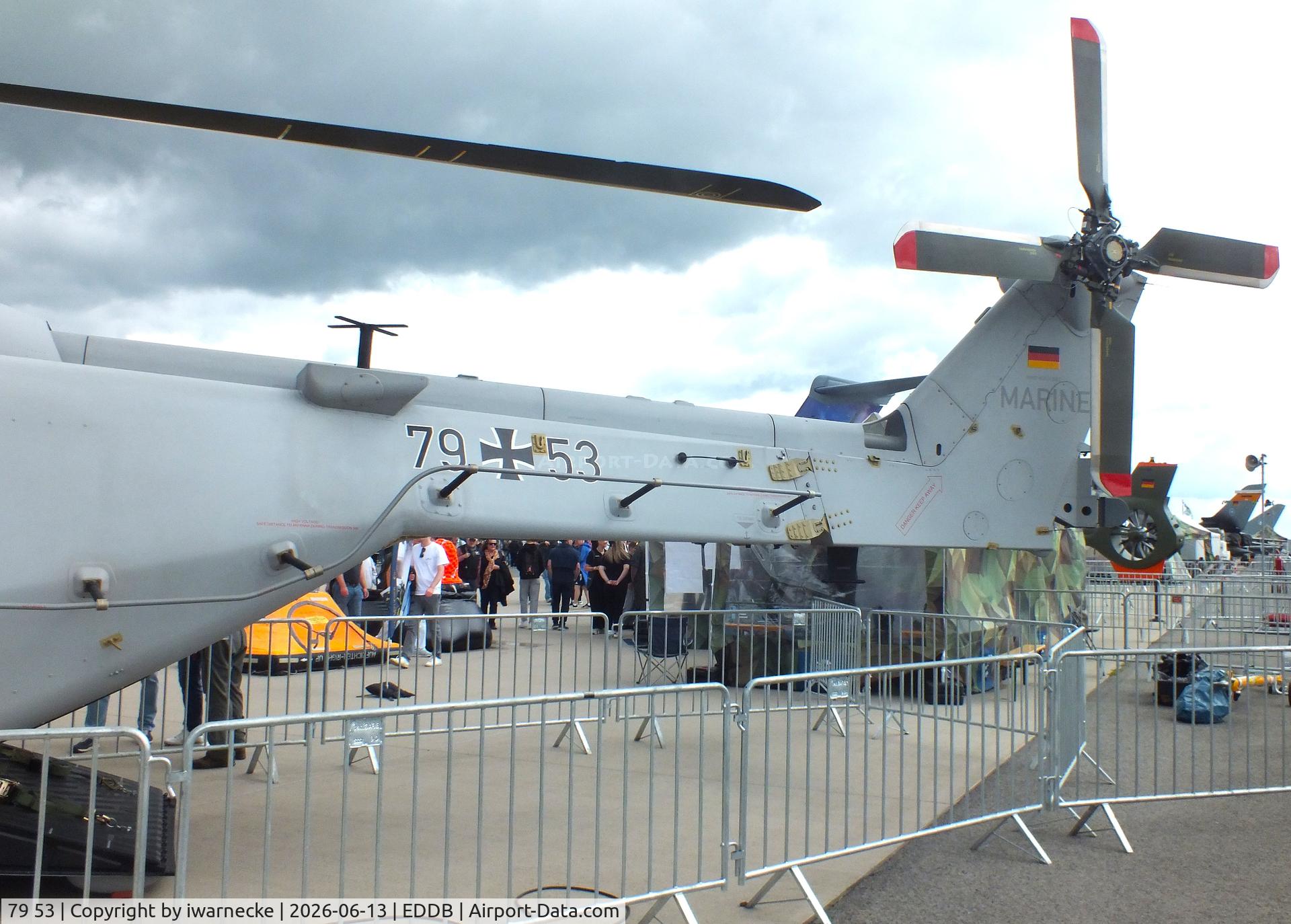 Aircraft 79 53, 2019 NHI NH-90 Caiman, c/n NGEN03, NHI NH90 NTH Sea Lion of the Marineflieger (German Navy) at ILA 2026, Berlin, at EDDB, photo by iwarnecke
