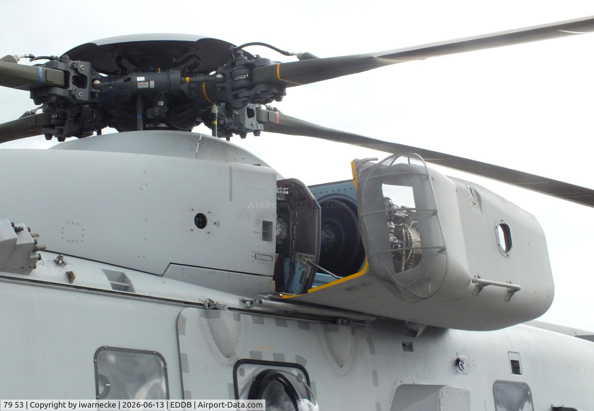 Aircraft 79 53, 2019 NHI NH-90 Caiman, c/n NGEN03, NHI NH90 NTH Sea Lion of the Marineflieger (German Navy) at ILA 2026, Berlin, at EDDB, photo by iwarnecke
