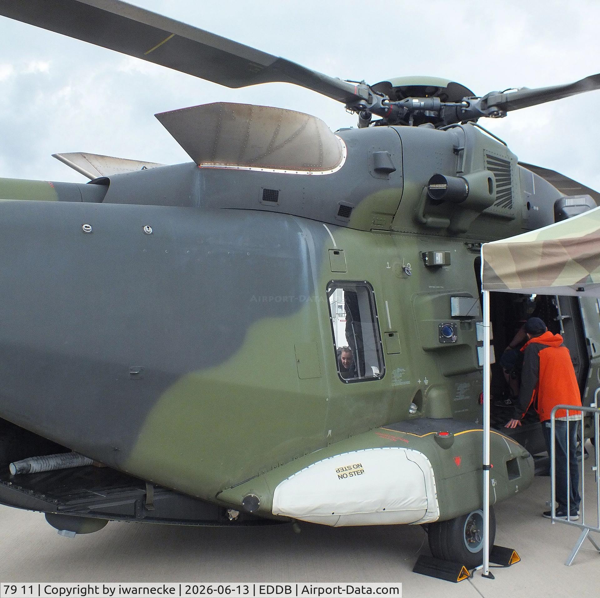 Aircraft 79 11, 2013 NHI NH-90 TTH HEER Caiman, c/n 1143, NHI NH90 TTH of the Heeresflieger (German Army) at ILA 2026, Berlin, at EDDB, photo by iwarnecke