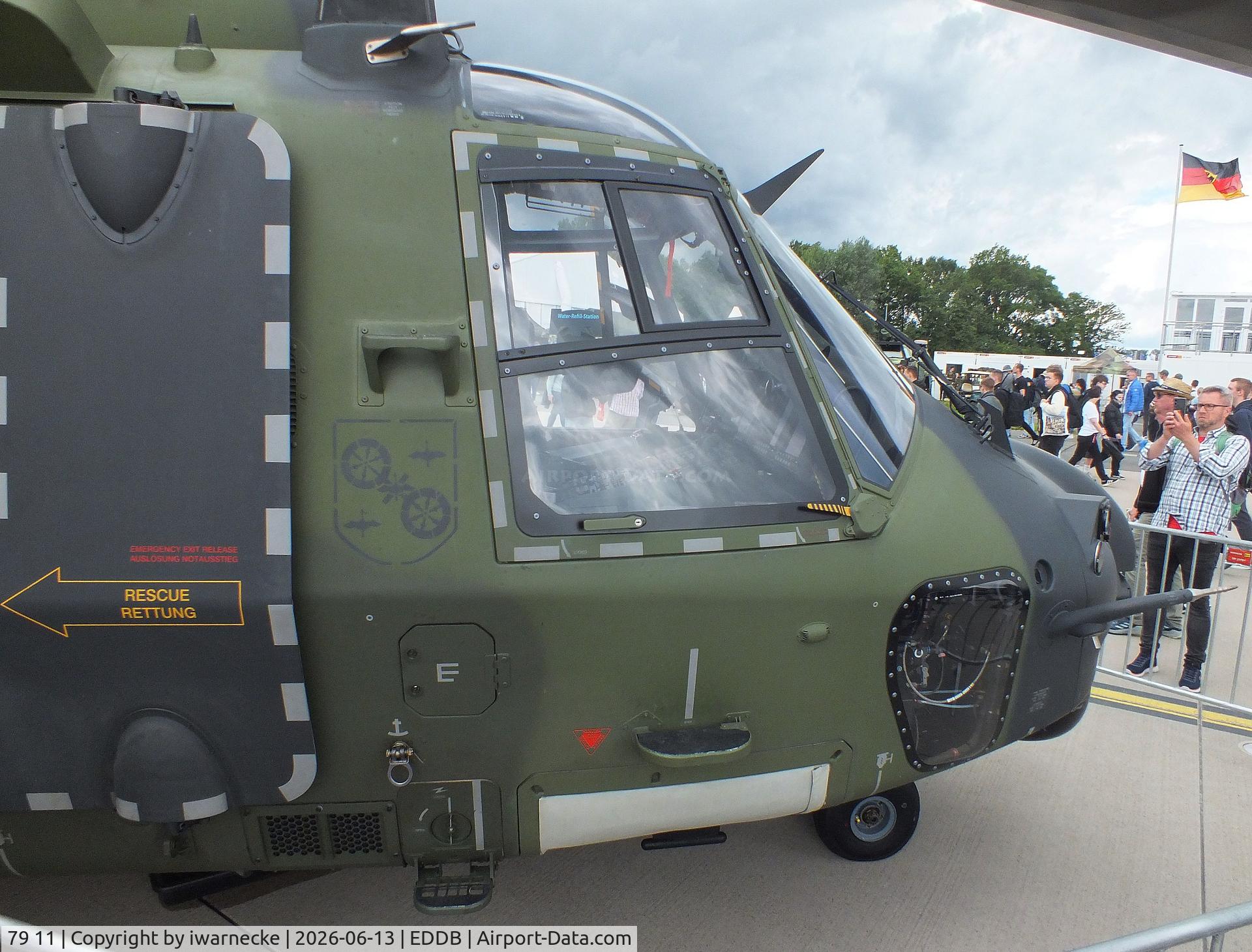 Aircraft 79 11, 2013 NHI NH-90 TTH HEER Caiman, c/n 1143, NHI NH90 TTH of the Heeresflieger (German Army) at ILA 2026, Berlin, at EDDB, photo by iwarnecke