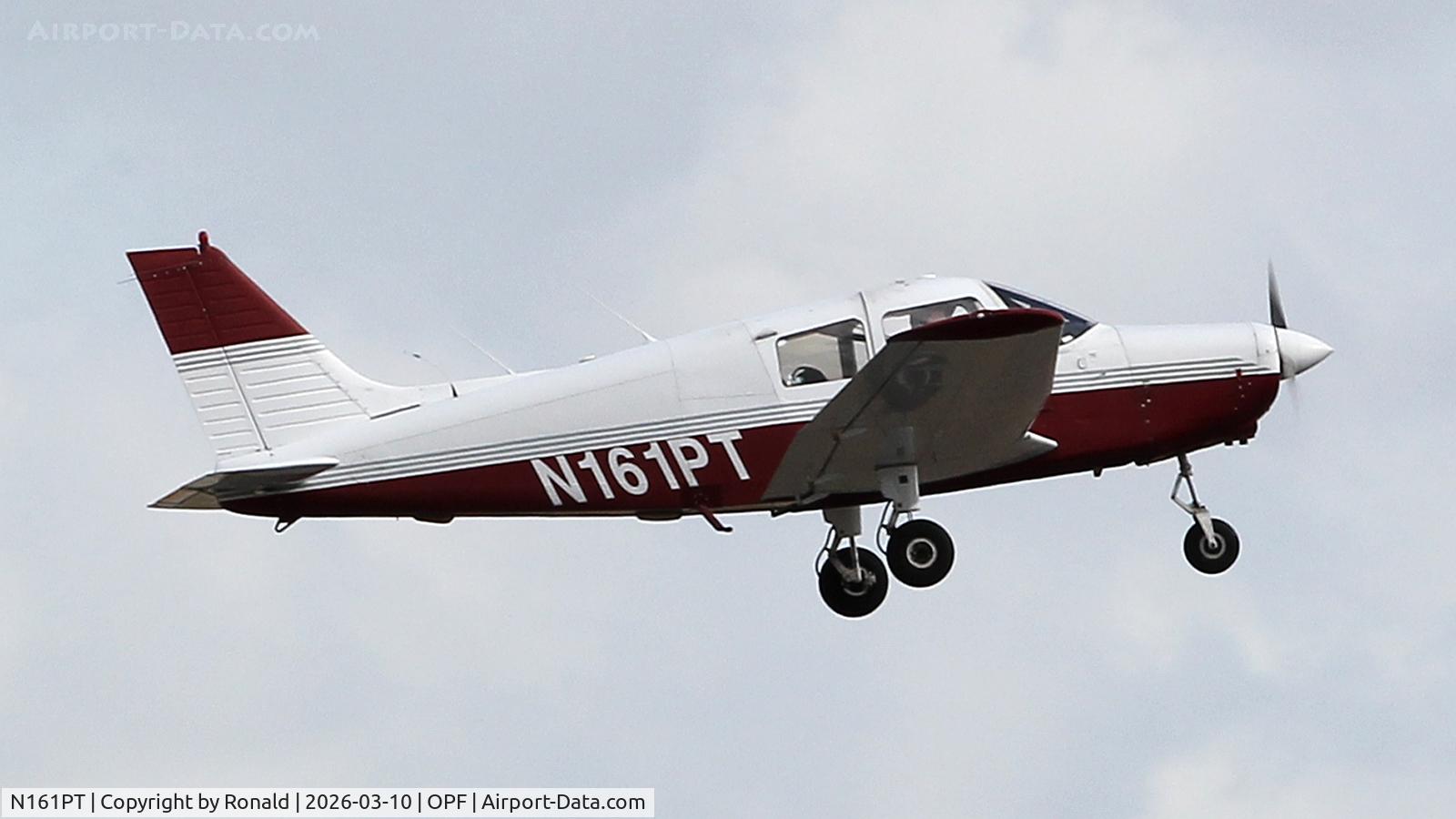 Aircraft N161PT, 1989 Piper PA-28-161, c/n 2841156, at opf, at OPF, photo by Ronald