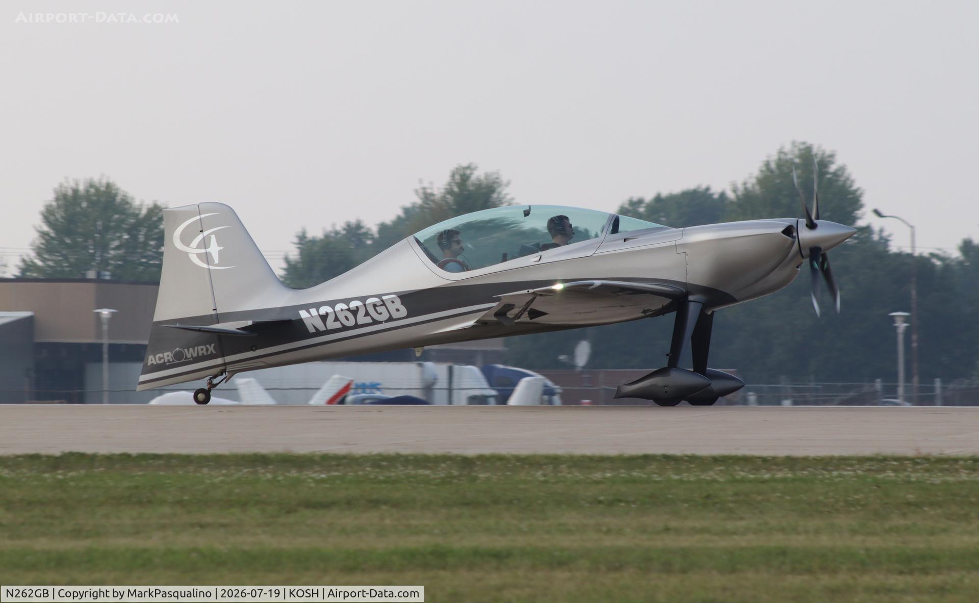 Aircraft N262GB, 2020 Game Composites Llc GB1 GAMEBIRD, c/n 0026, Gamebird, at KOSH, photo by MarkPasqualino